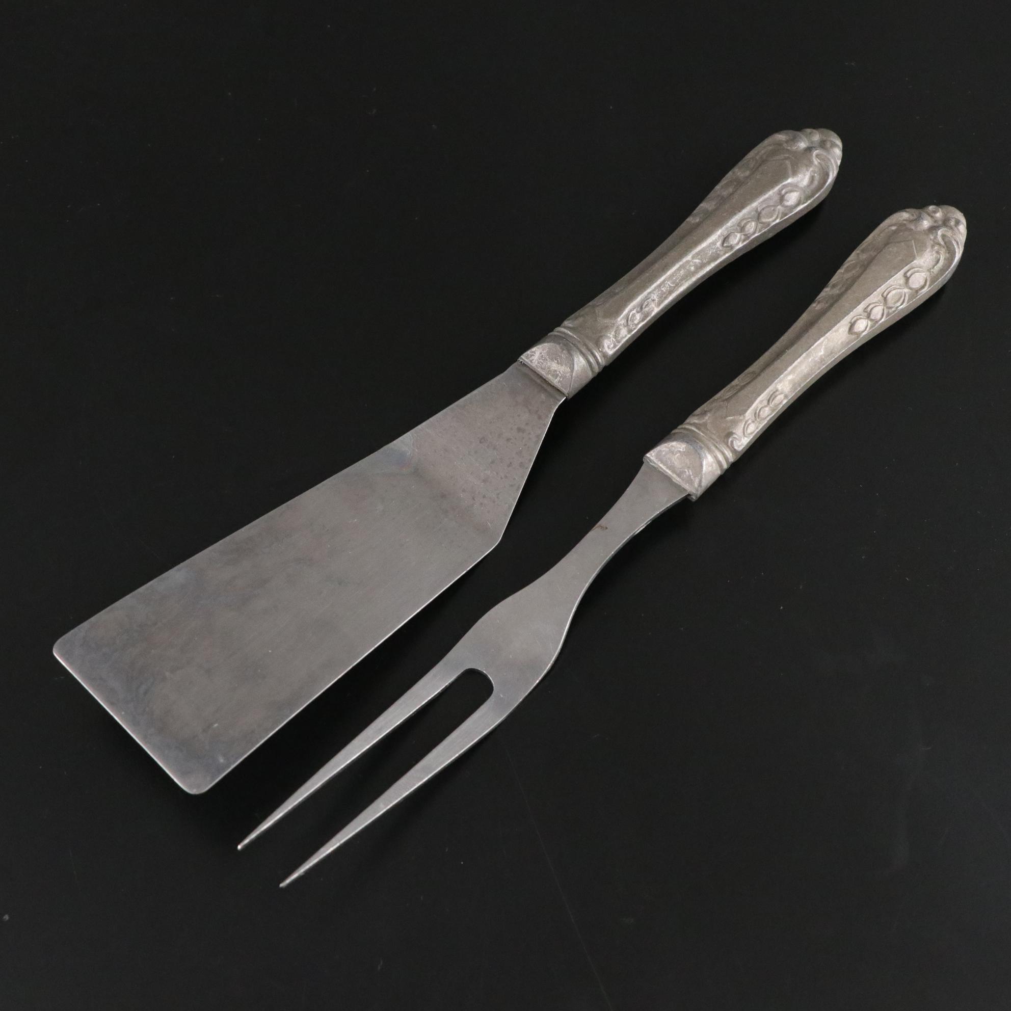 Oneida "Ascot" Silver Plate Serving Dish & More