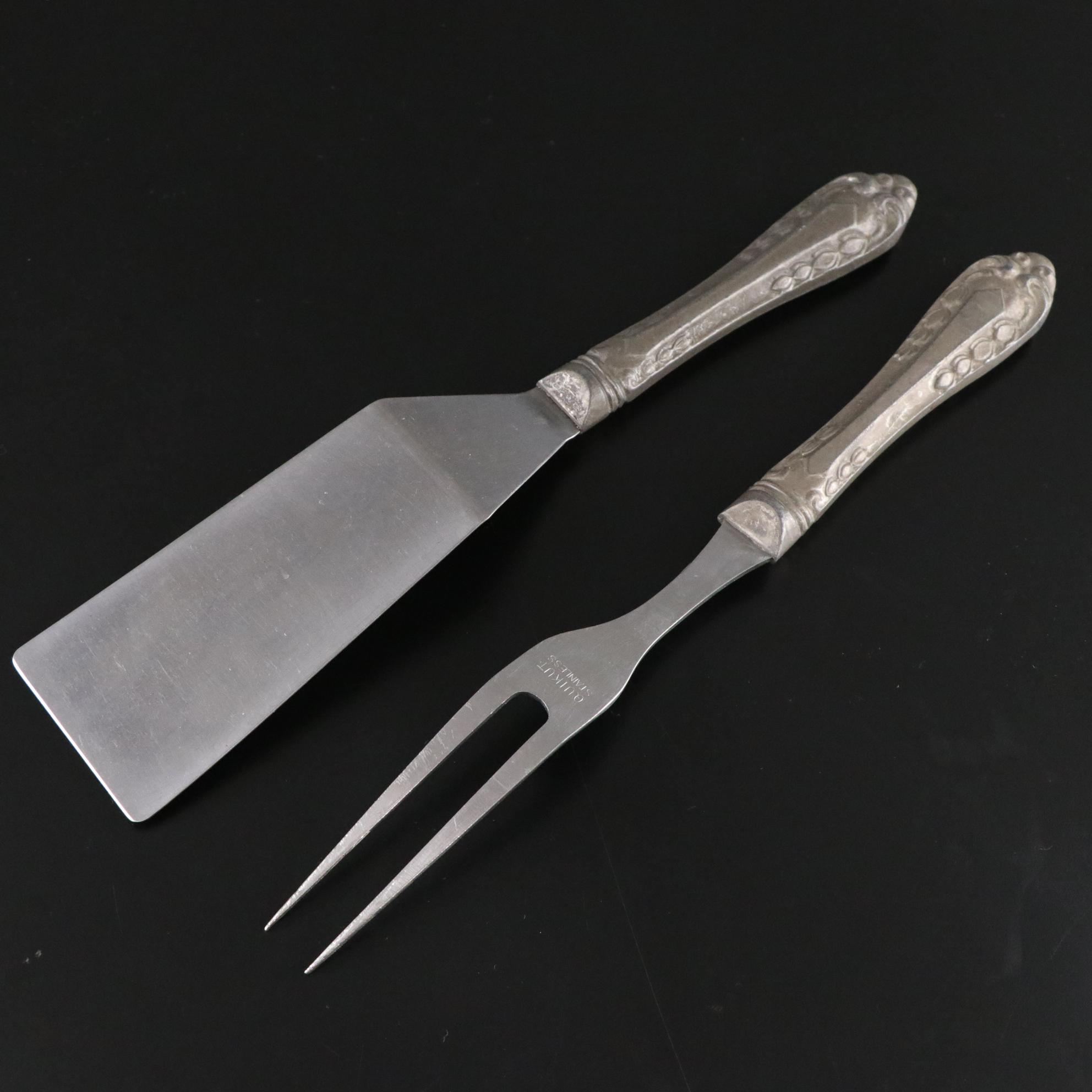 Oneida "Ascot" Silver Plate Serving Dish & More