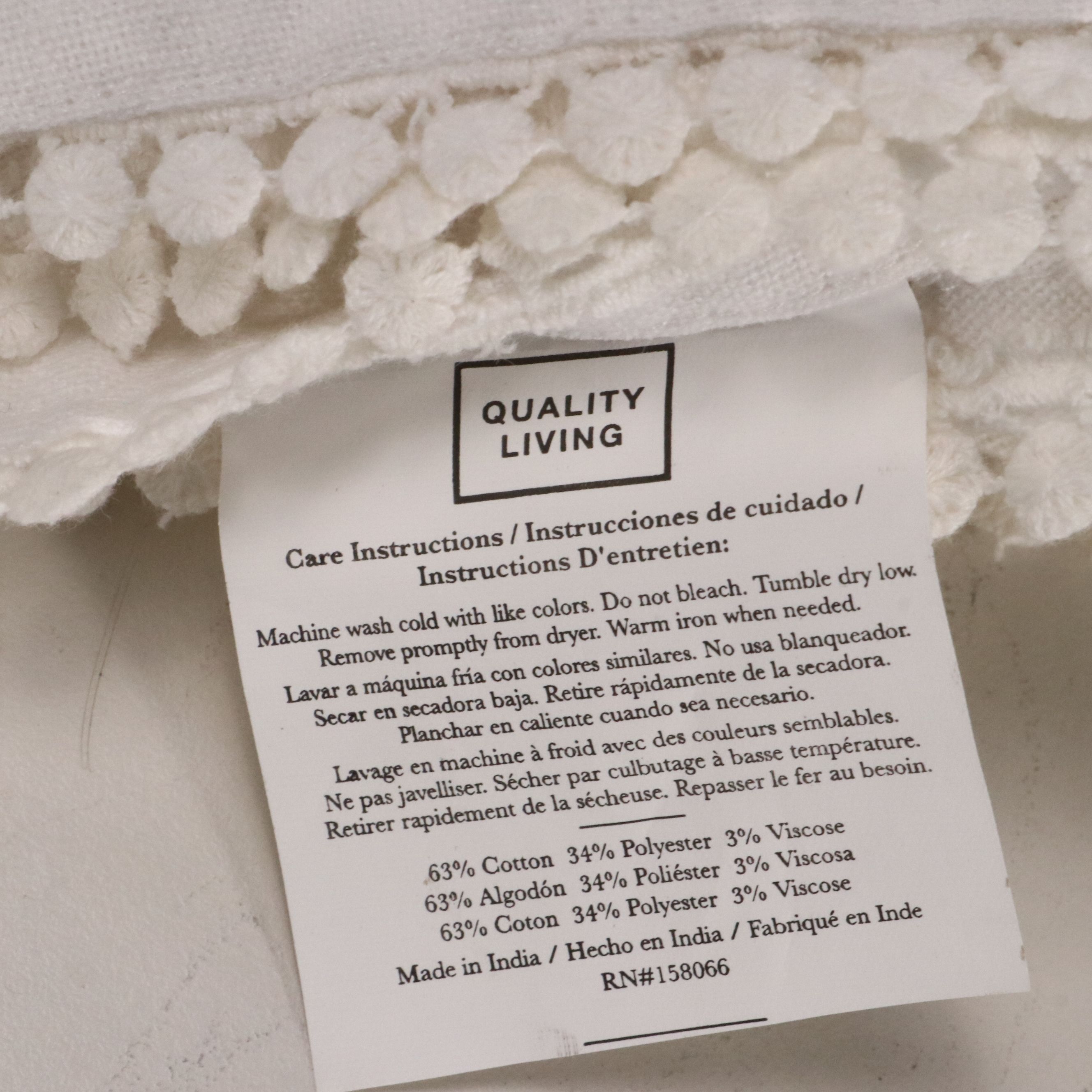 Farmhouse Aesthetic Faux Plants with Tablecloths and Other Décor Items