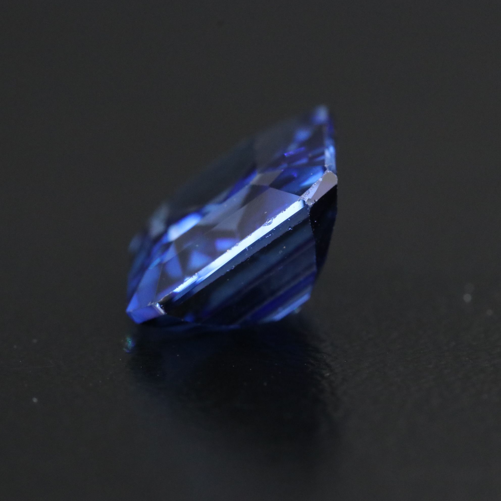 Loose 7.30 CT Lab Grown Sapphire