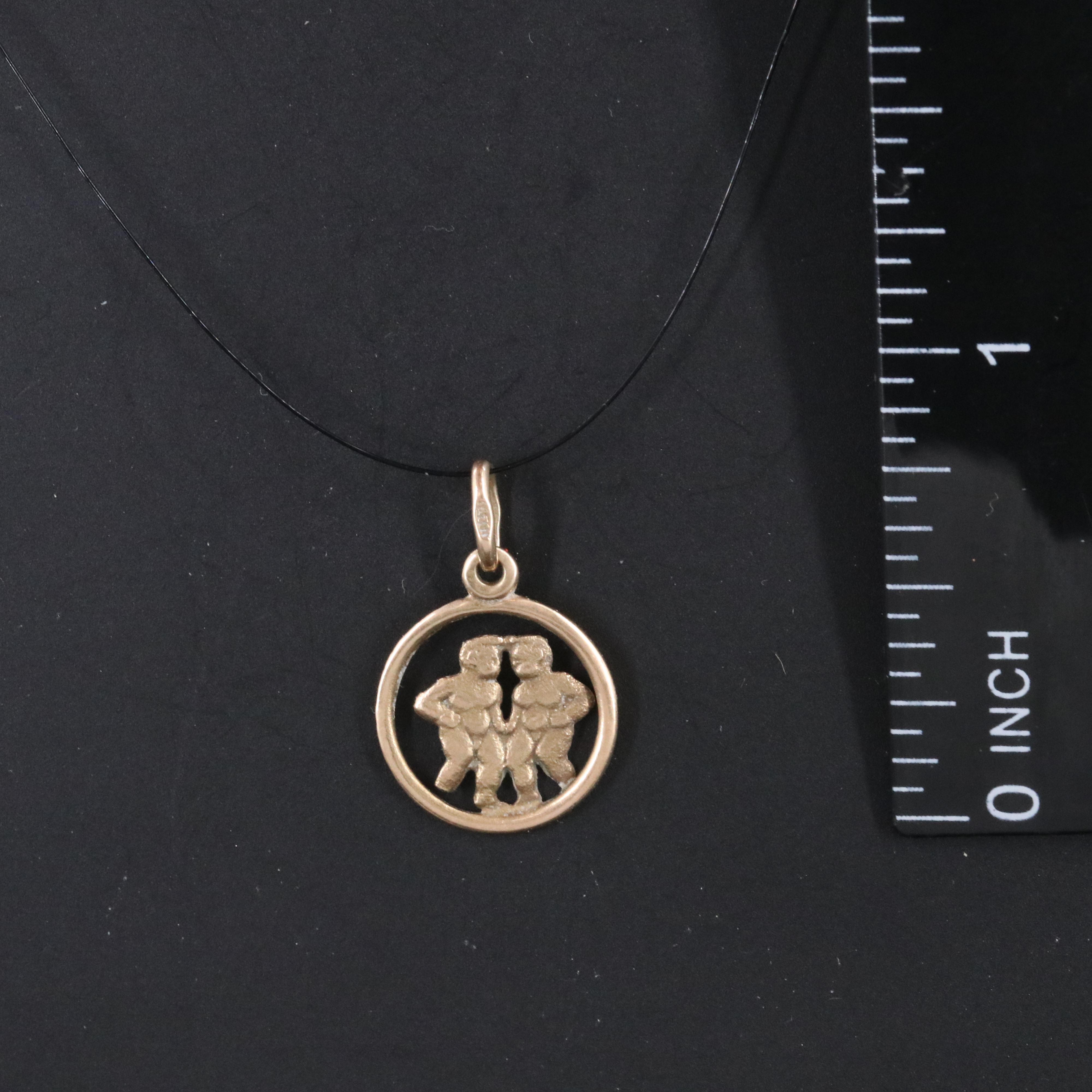 Italian 18K Figural Pendant