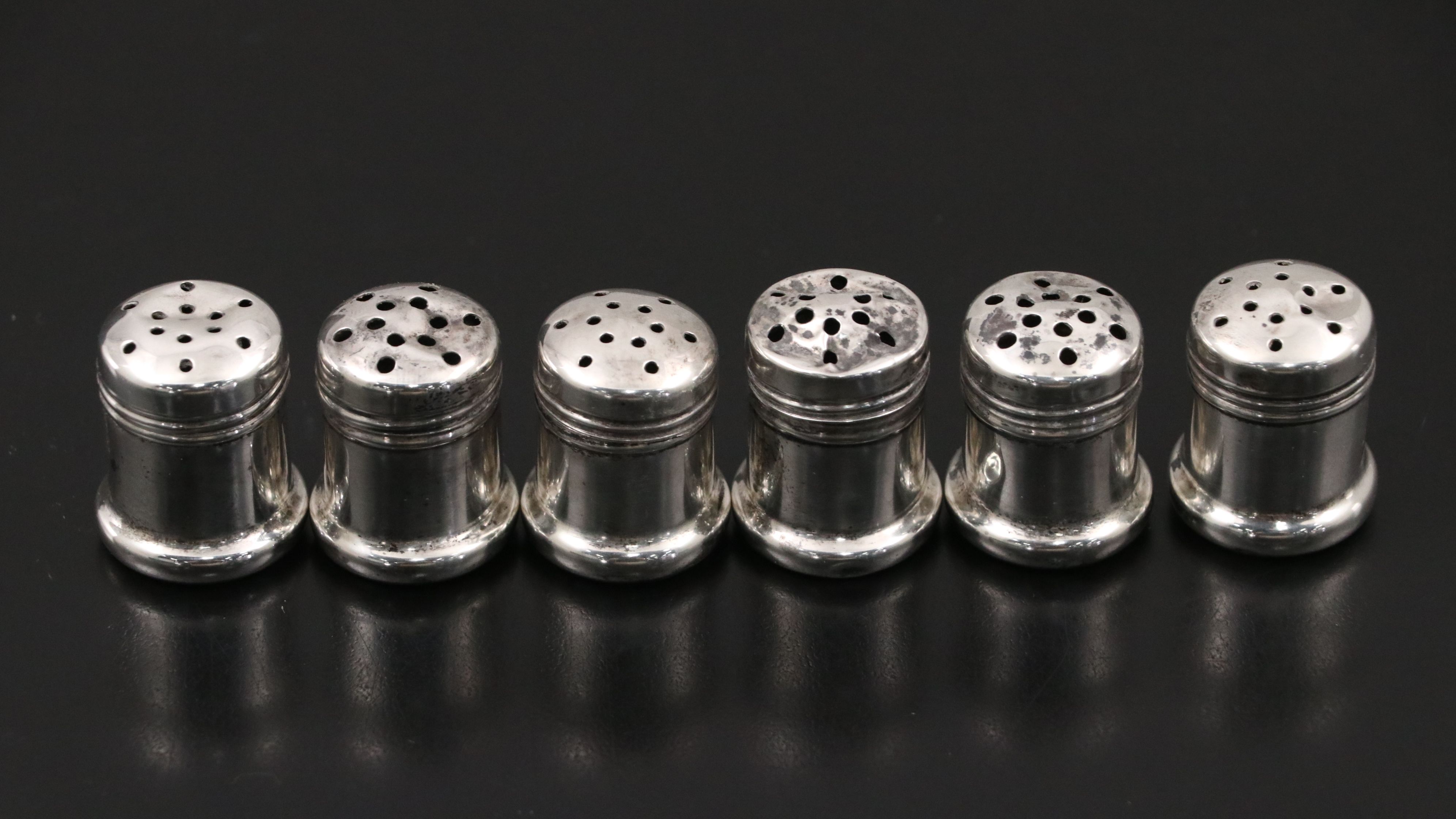 Tiffany & Co. with Other Sterling Silver Sipping Spoons and Shakers