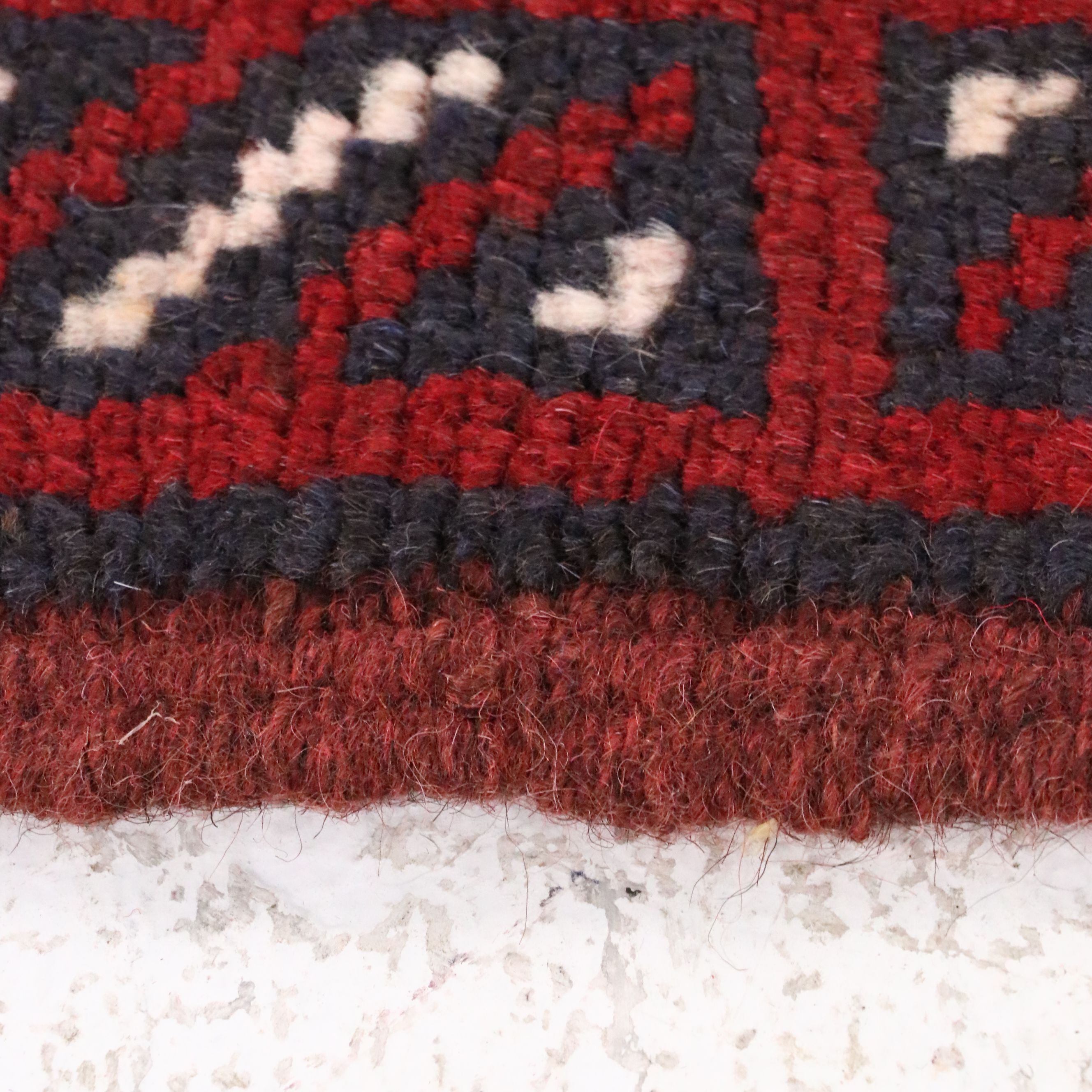 1'10 x 7'10 Hand-Knotted Afghan Mashwani Carpet Runner