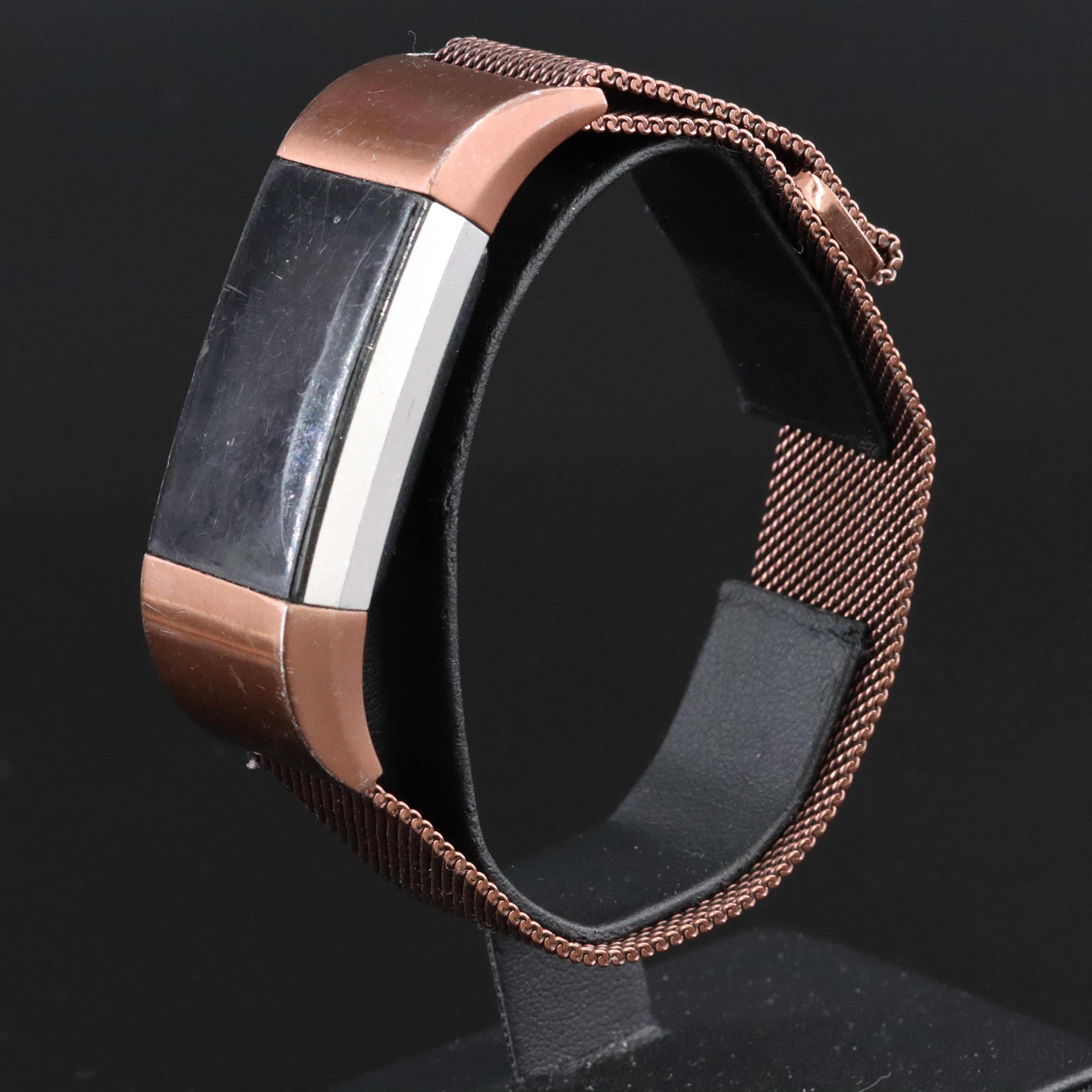 Fitness Tracker Stainless Steel Watch with Extra Mesh Bands