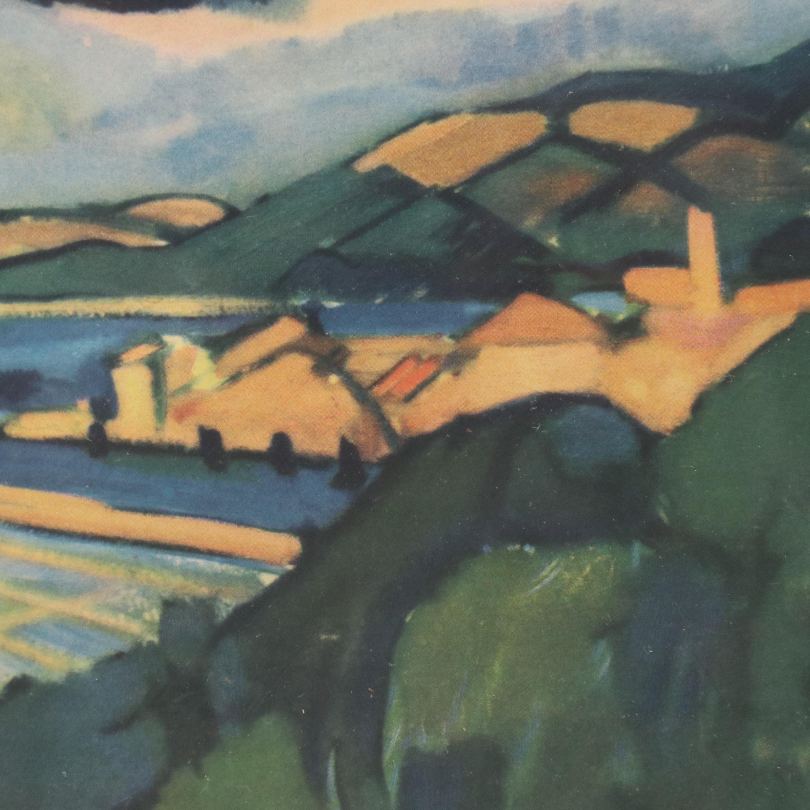 After André Derain Offset Lithograph "The Blue Oak"