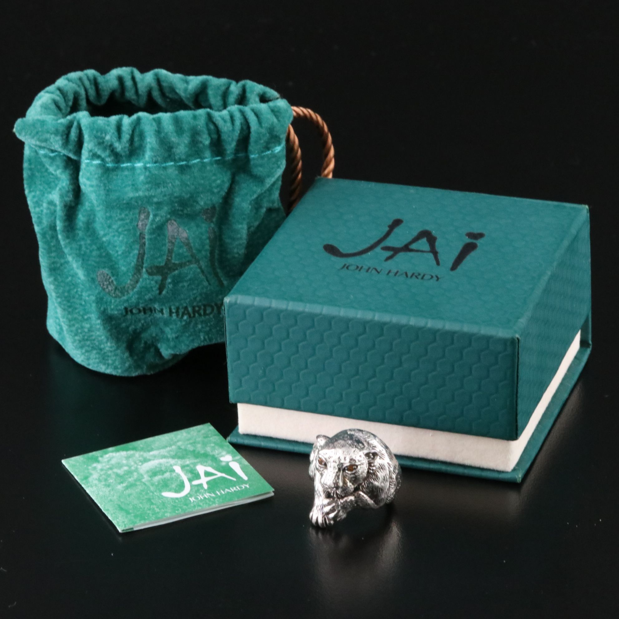 JAi by John Hardy Sterling Citrine Leopard Ring