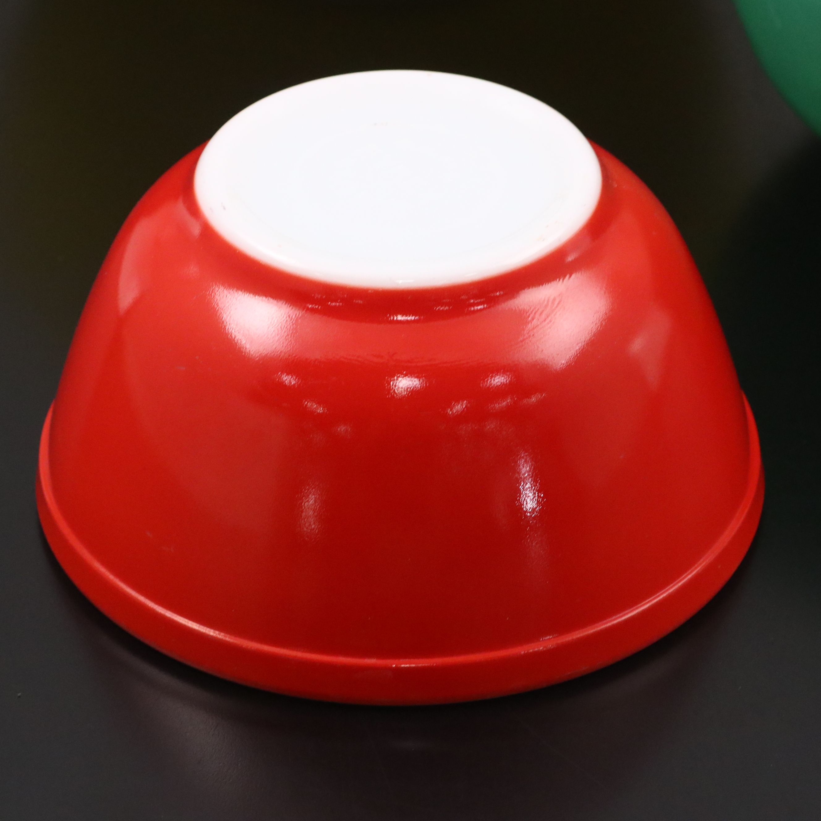 Pyrex "Primary Colors" Glass Nesting Mixing Bowls, 1946-1977