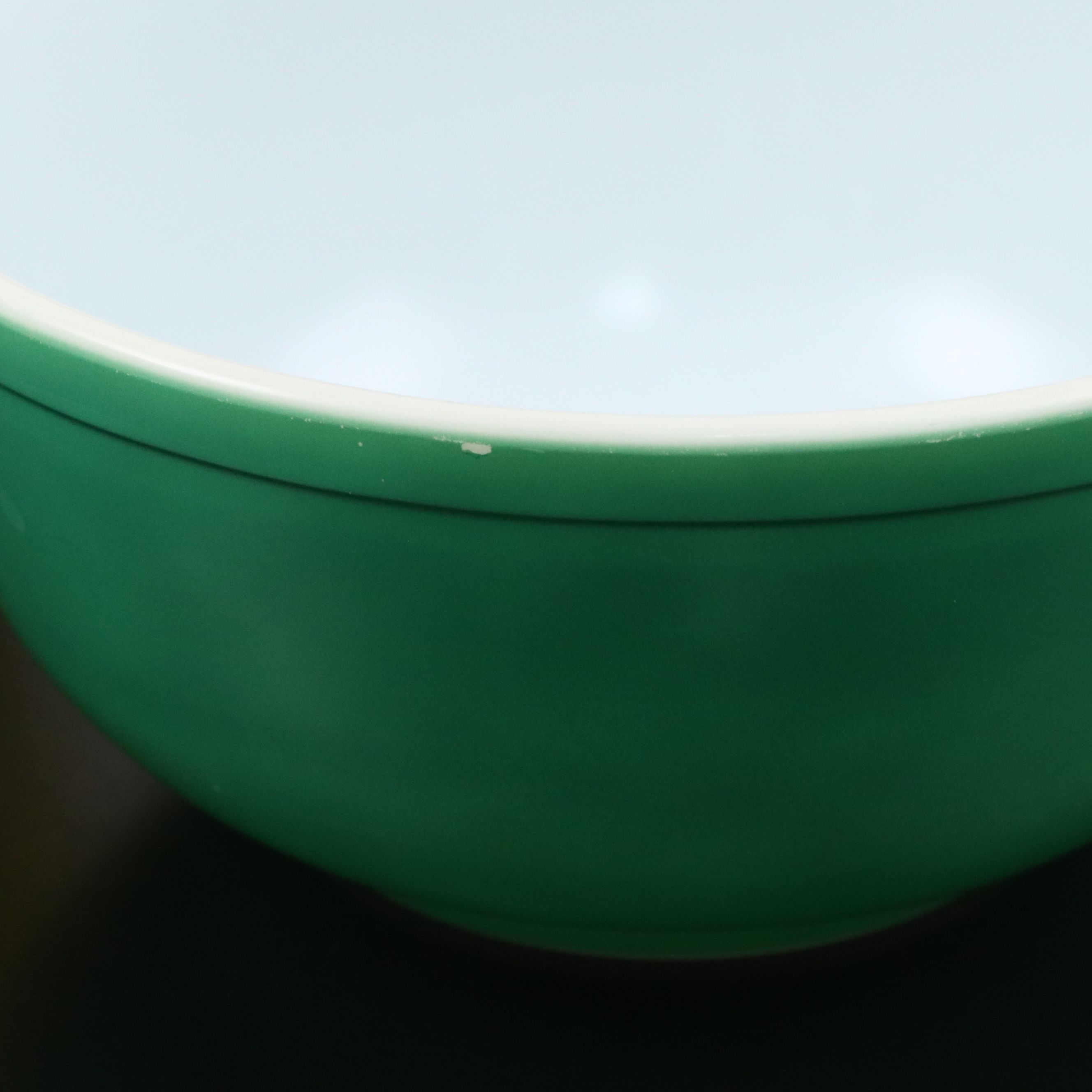 Pyrex "Primary Colors" Glass Nesting Mixing Bowls, 1946-1977