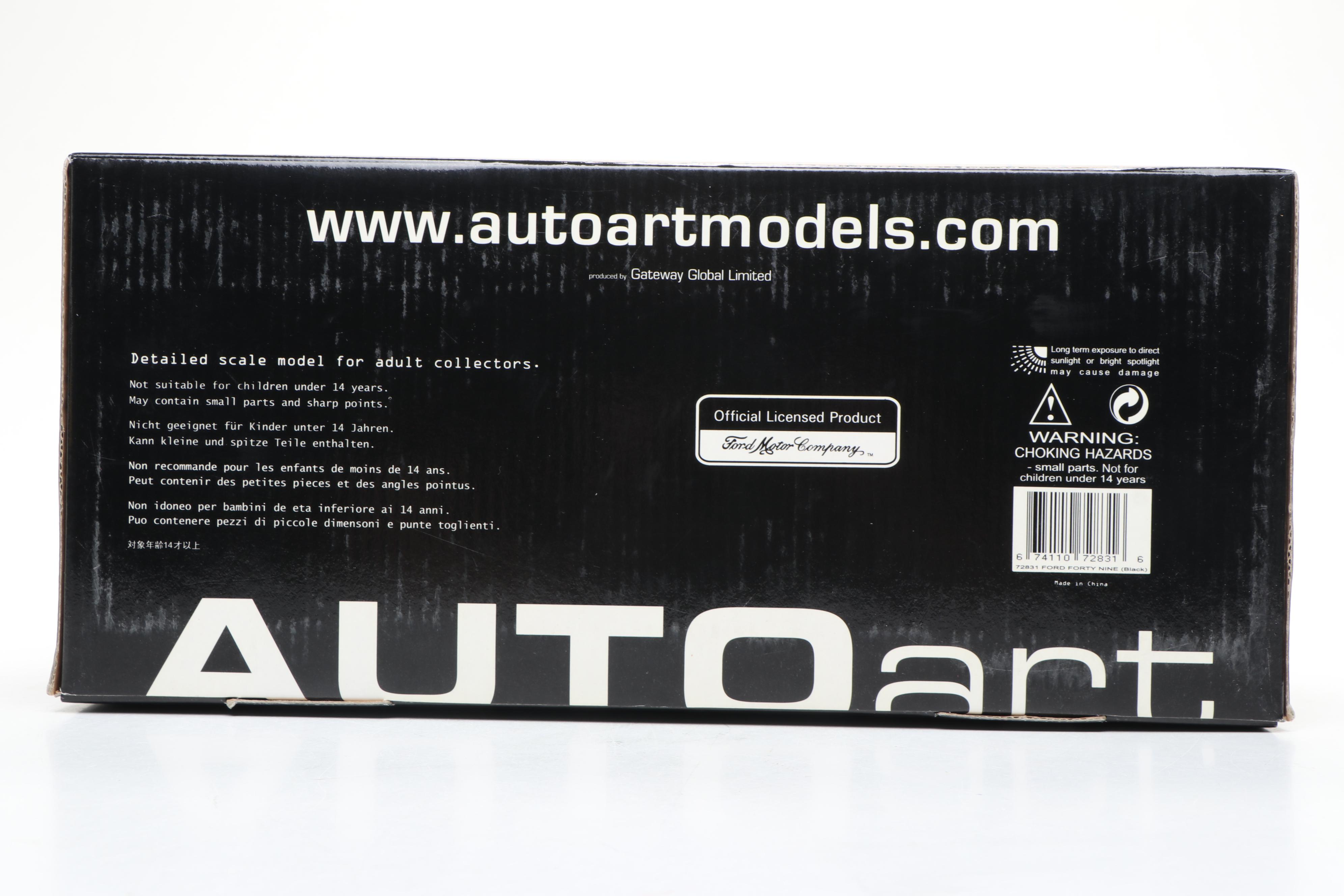 Autoart "Ford Forty-Nine Concept Car" and More Model Cars