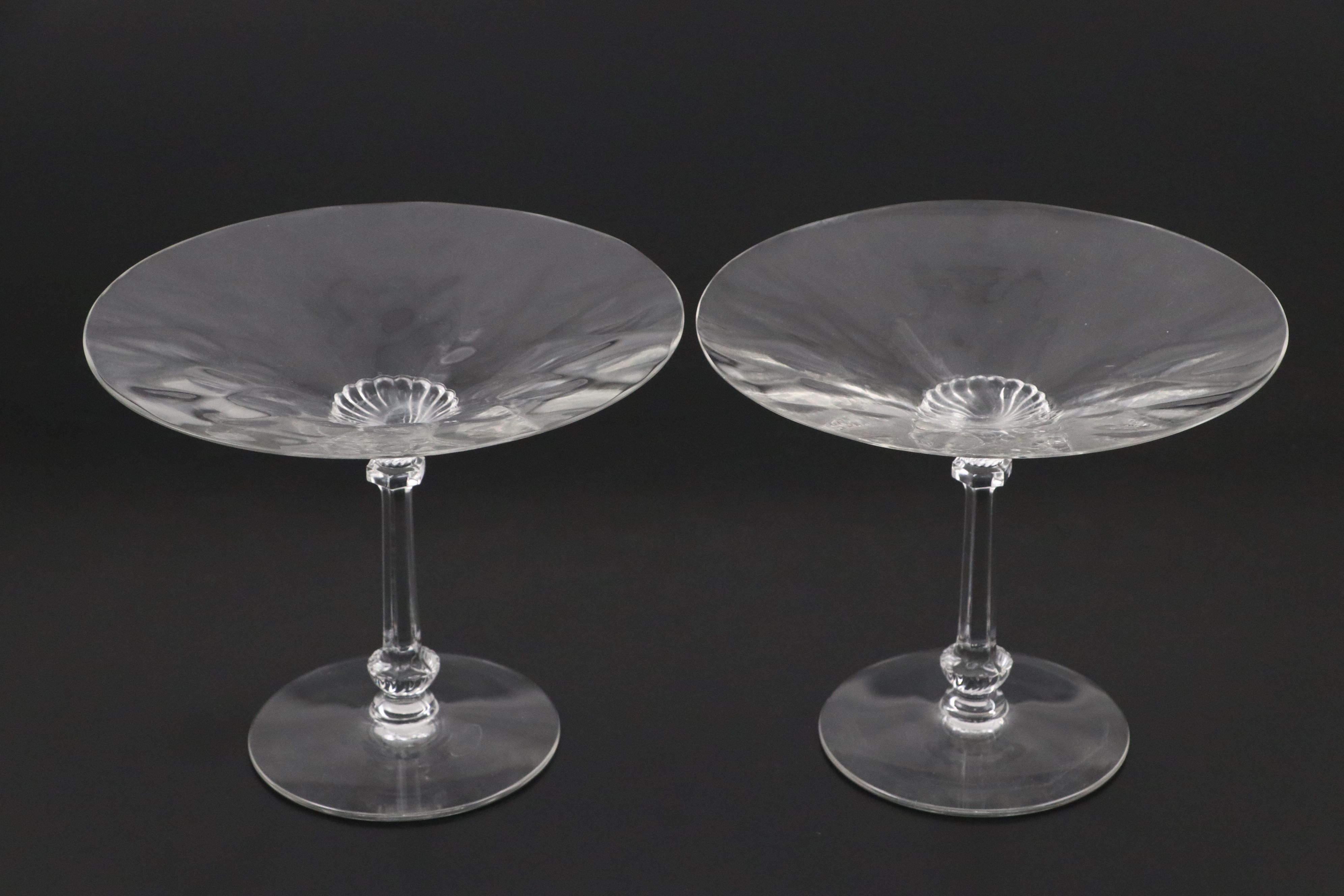 Waterford Crystal Bowl with Other Crystal Table Accessories