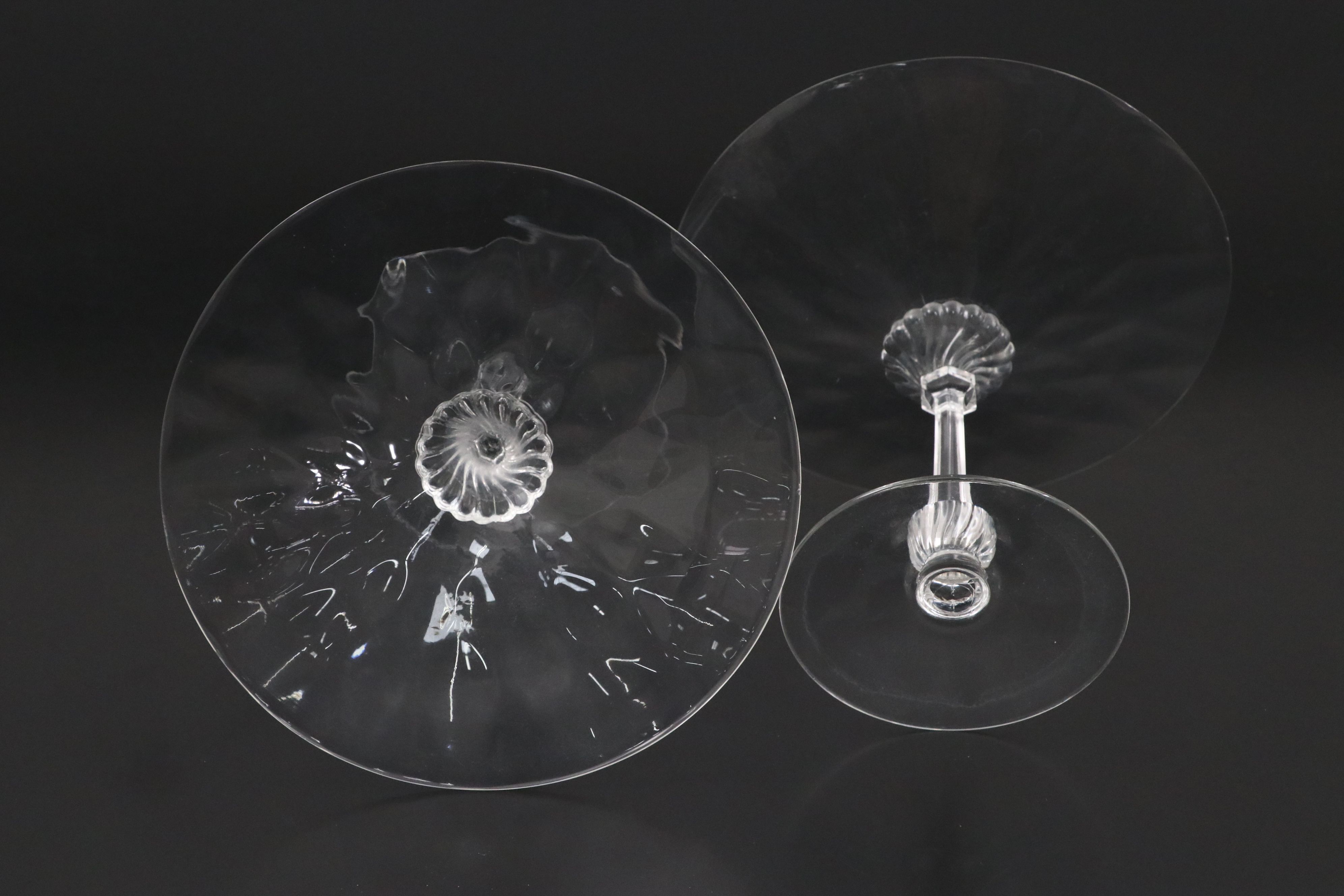 Waterford Crystal Bowl with Other Crystal Table Accessories