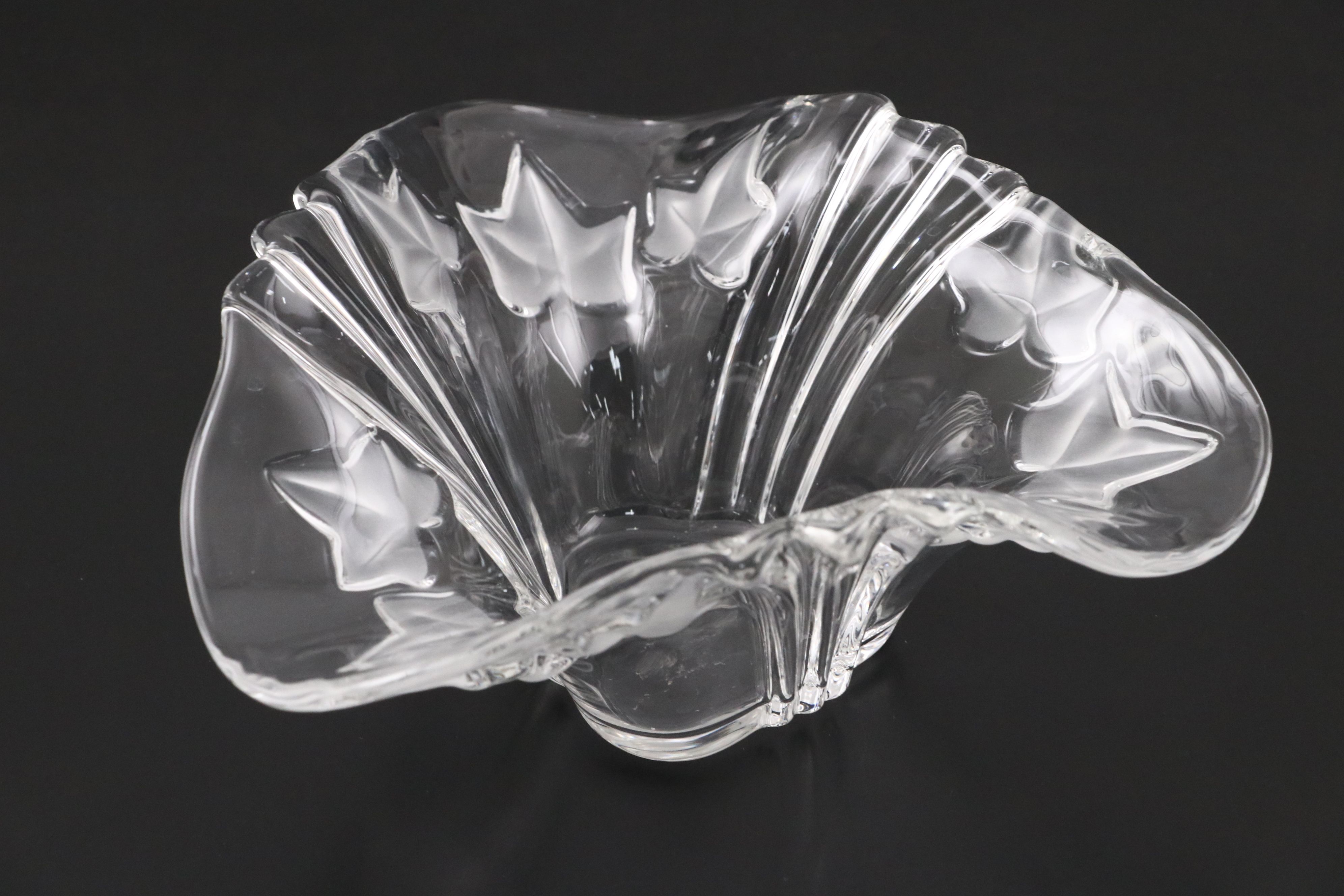 Waterford Crystal Bowl with Other Crystal Table Accessories