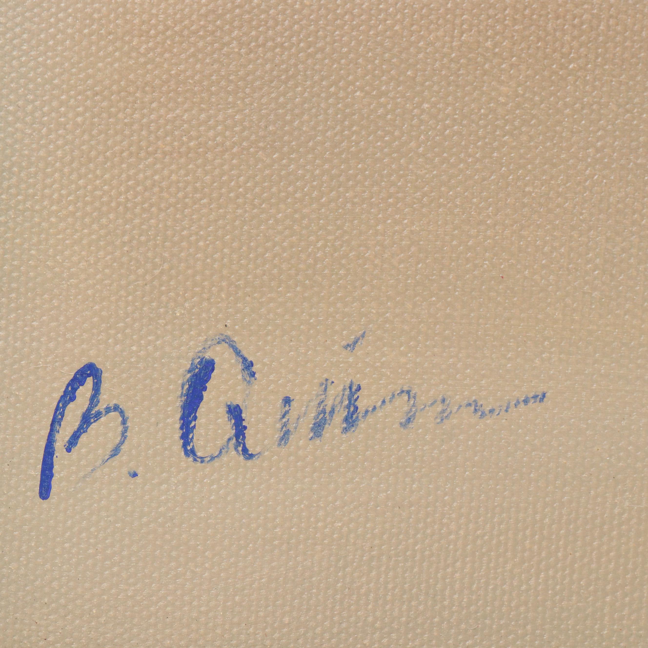 Barbara Quinn Still Life Oil Painting "Oranges in a Blue Bowl"