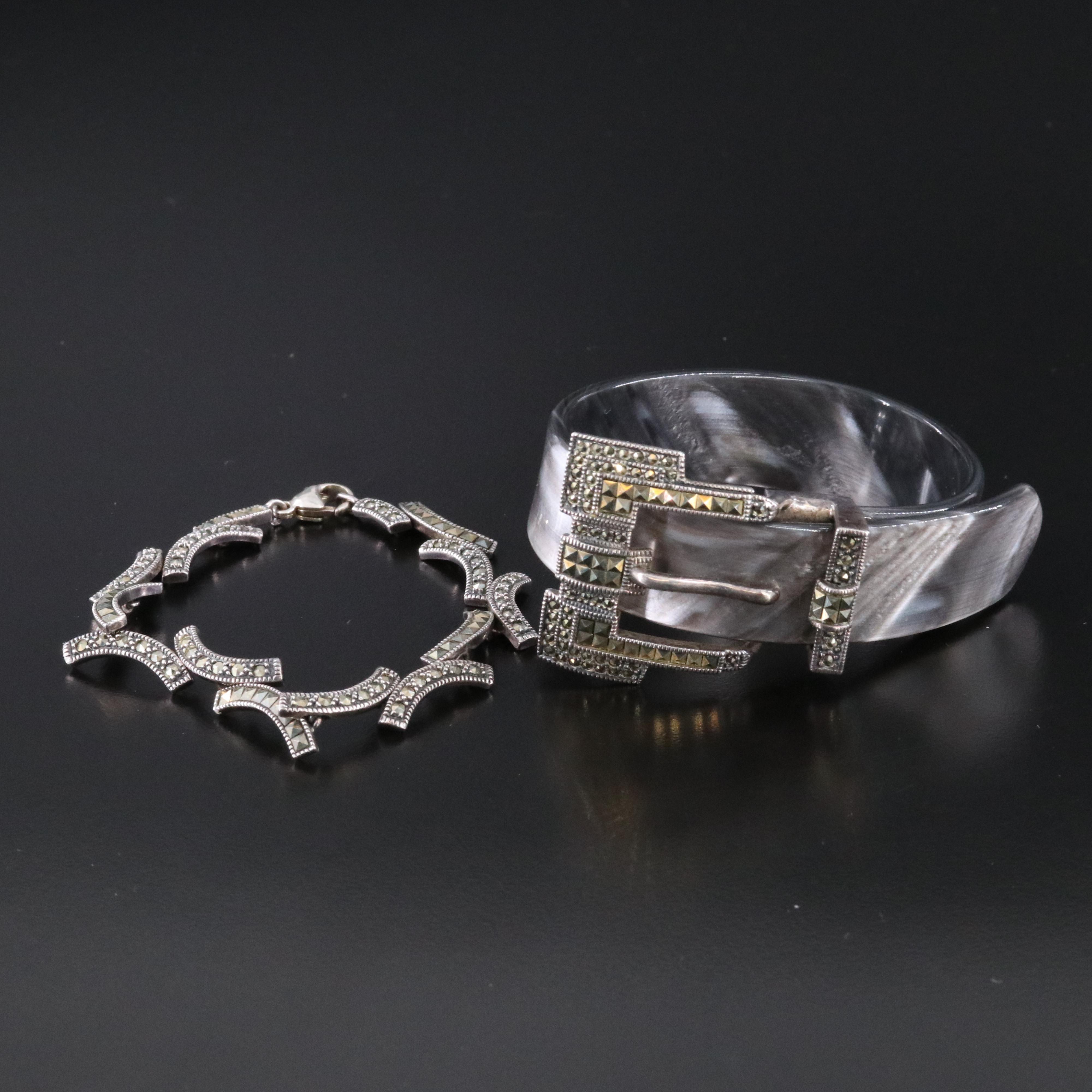 Judith Jack, Carnelian and Marcasite Featured in Sterling Jewelry Collection