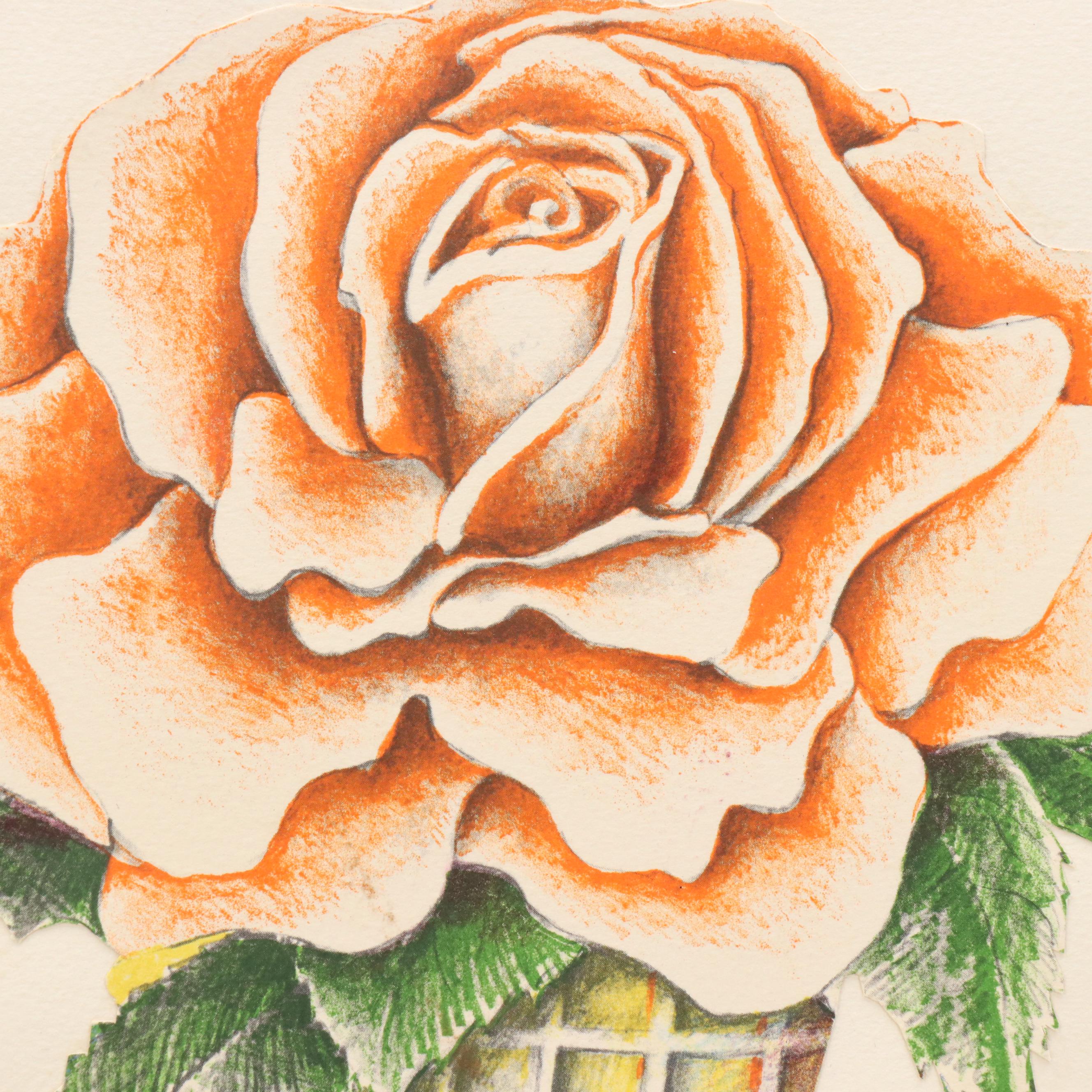 W. A. S. Hatch Mixed Technique Composition of Cats, 1988