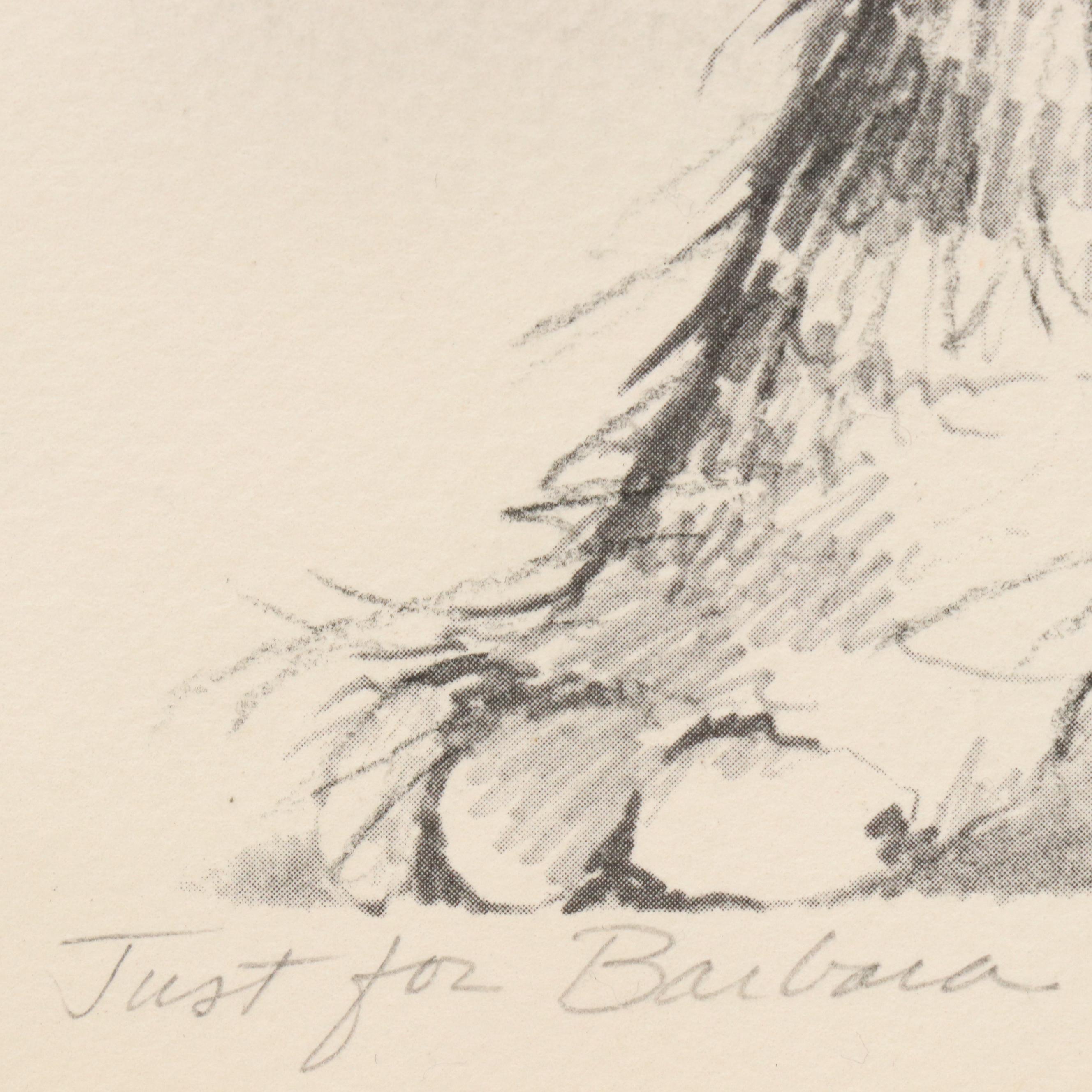 W. A. S. Hatch Mixed Technique Composition of Cats, 1988