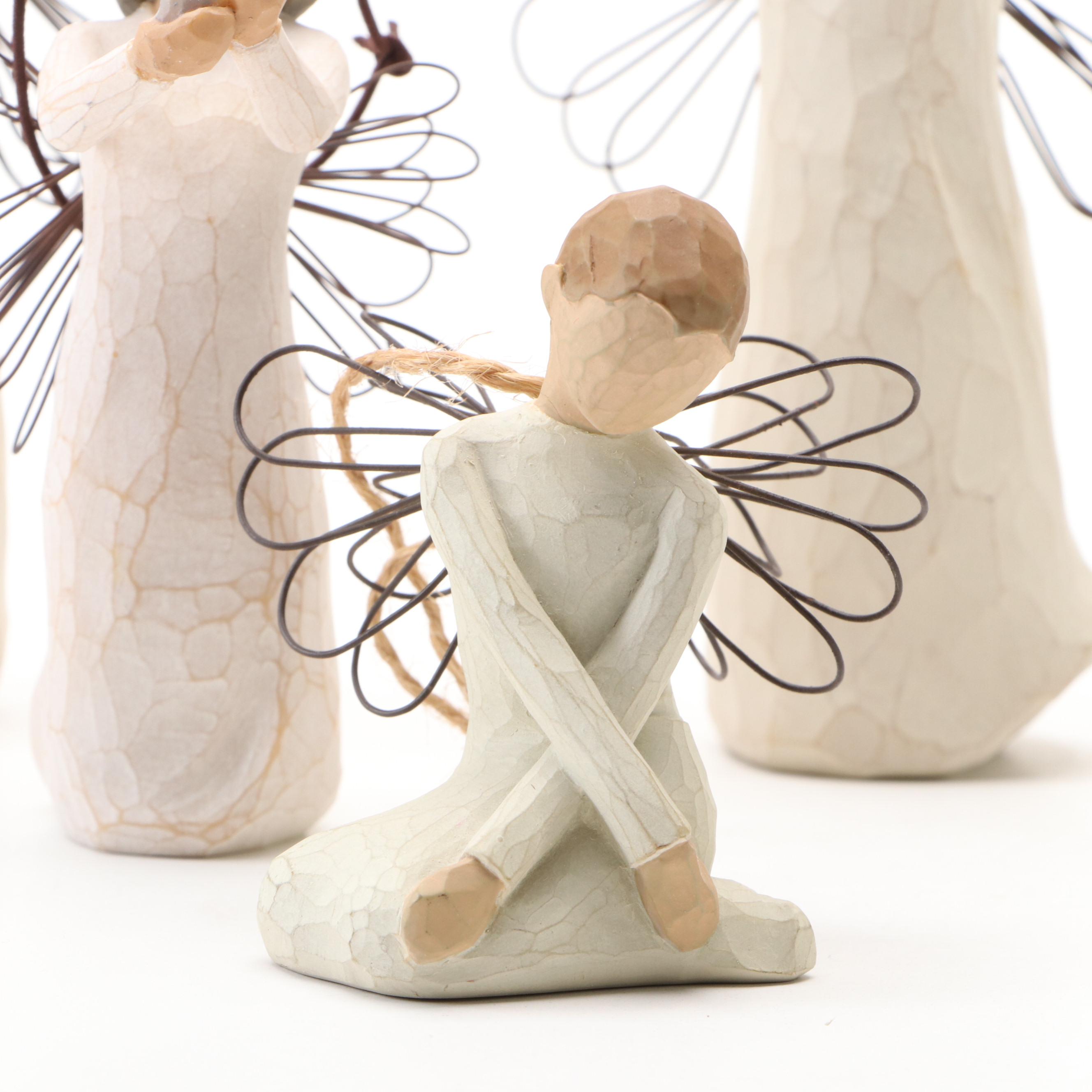 Demdaco Willow Tree "Angel of Wishes," "Serenity" and More Angels