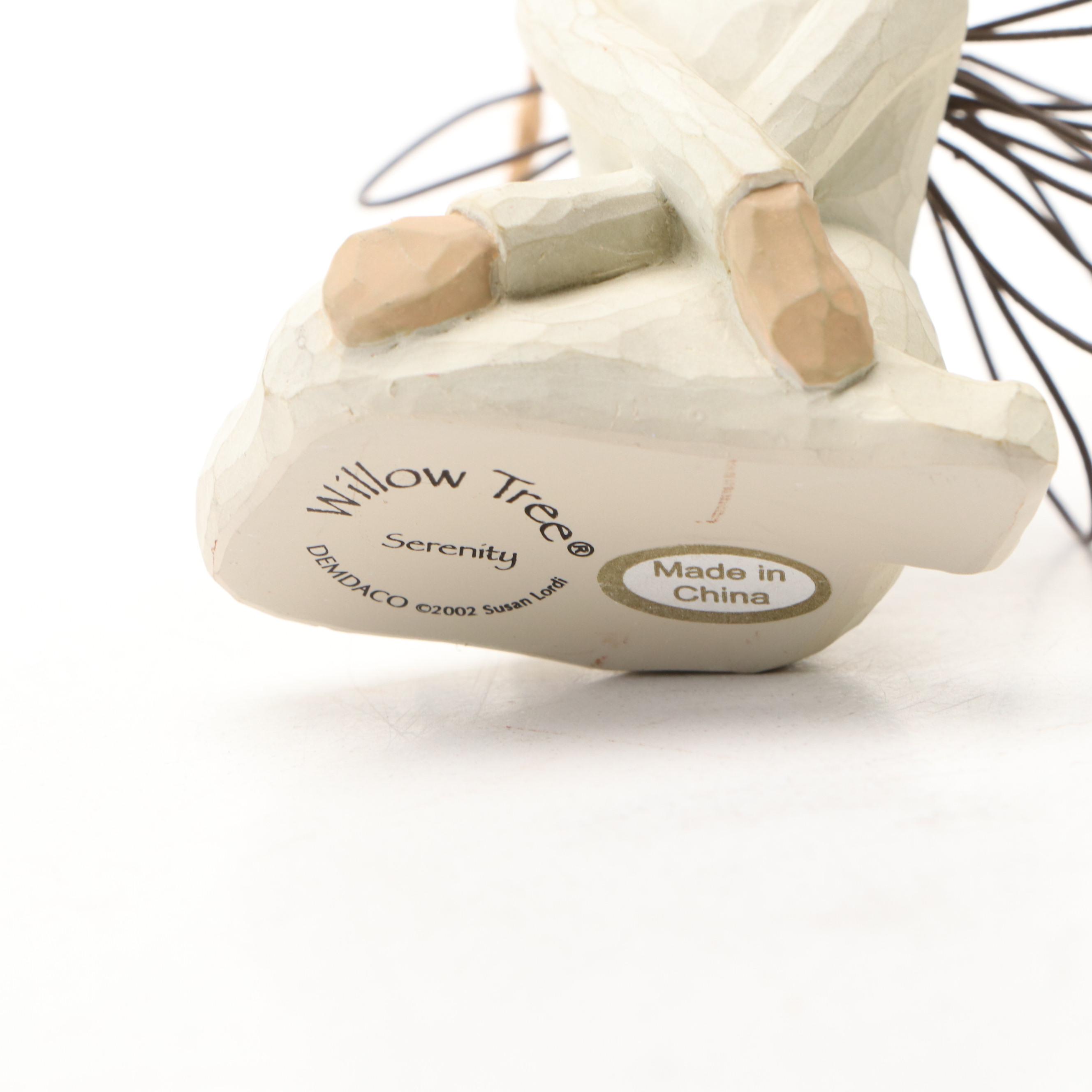 Demdaco Willow Tree "Angel of Wishes," "Serenity" and More Angels