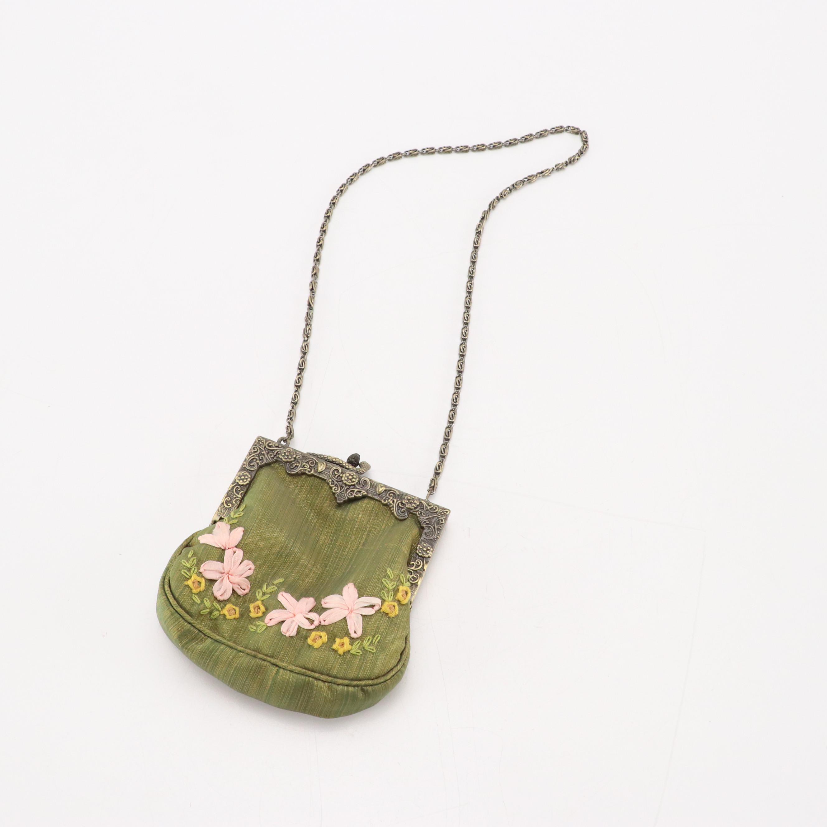 Mandalian & Co. Multicolored Printed Metal Mesh, Other Evening Bags and More