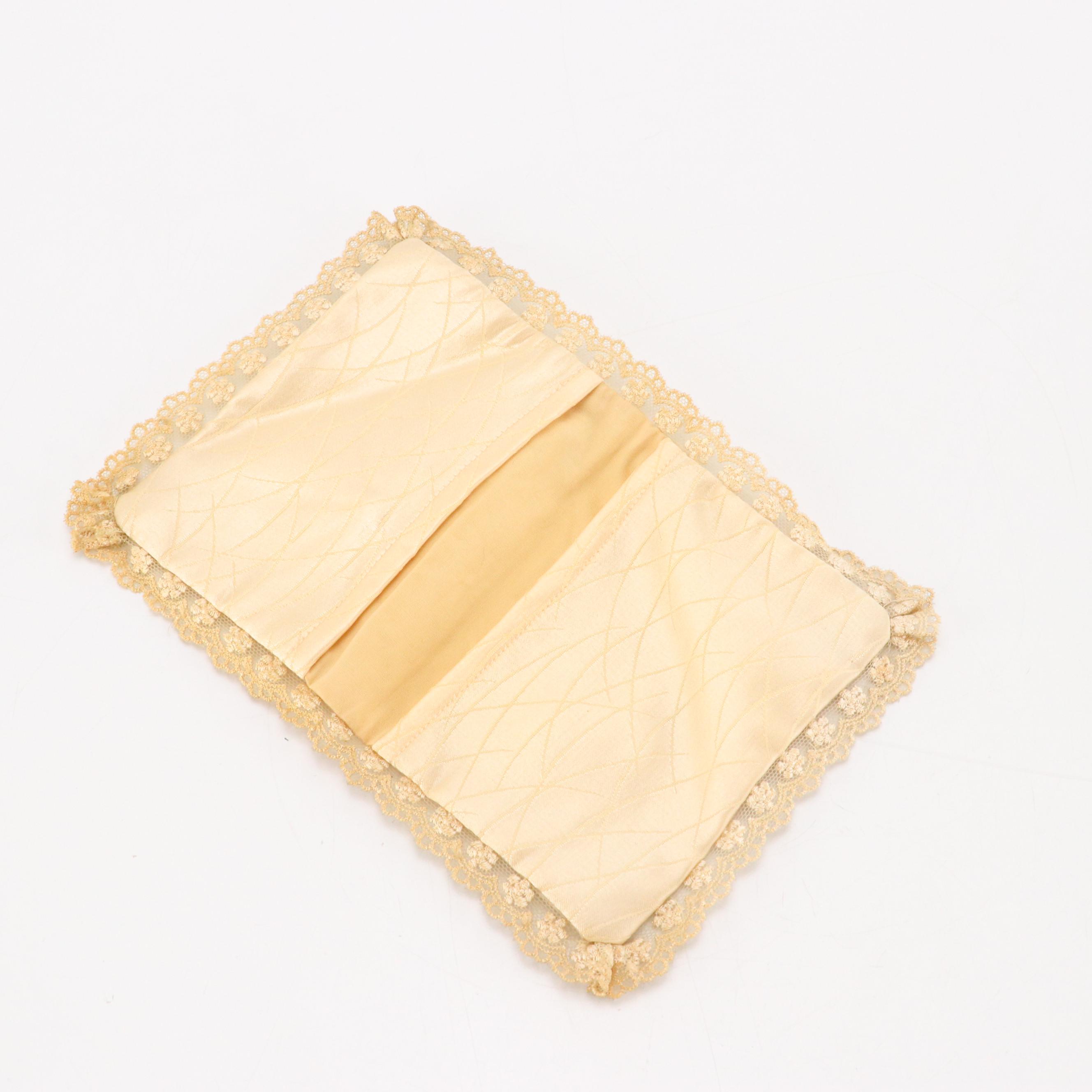 Mandalian & Co. Multicolored Printed Metal Mesh, Other Evening Bags and More