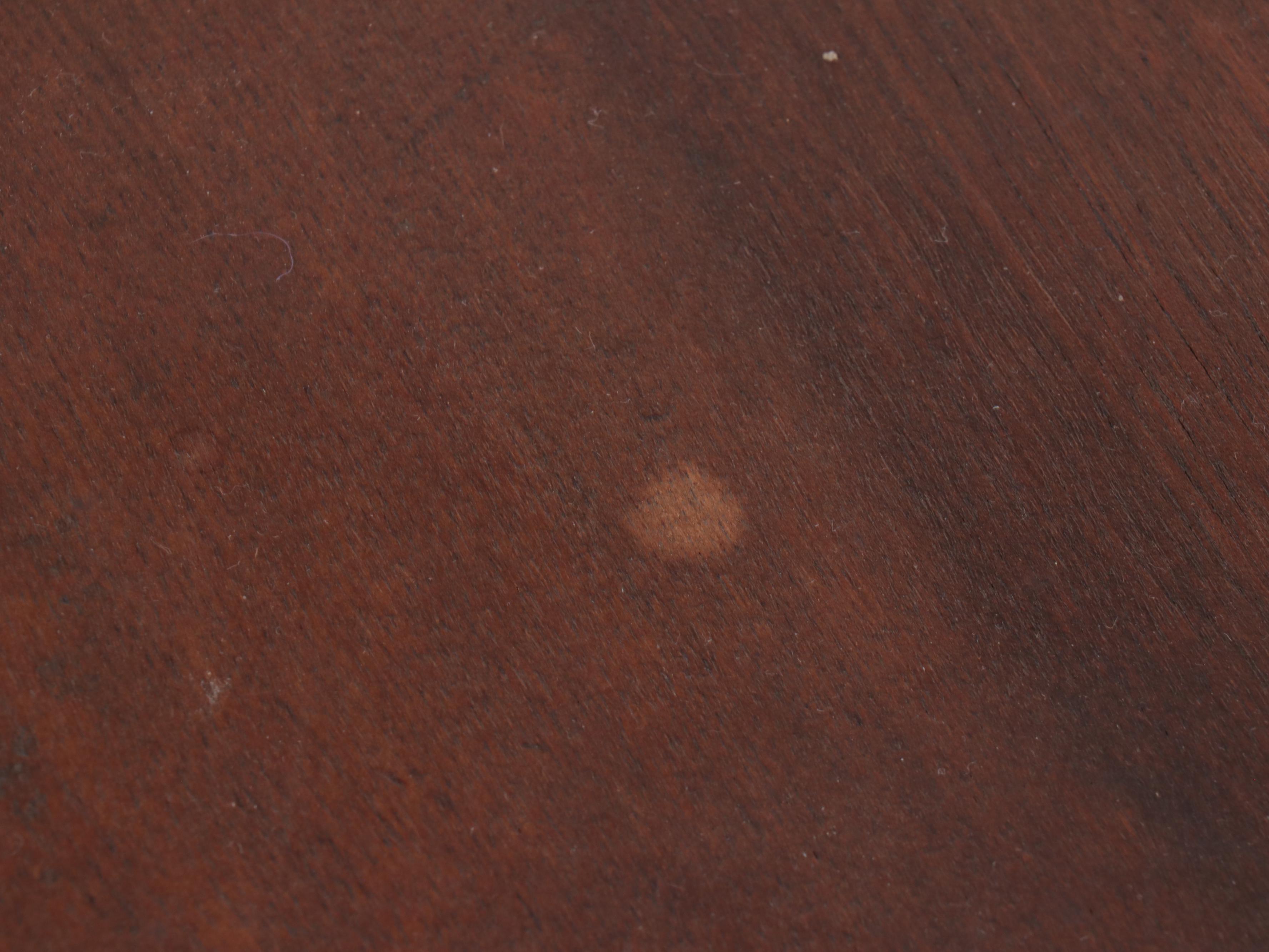 Victorian Mahogany Two-Tiered Console Table, Early to Mid-20th Century
