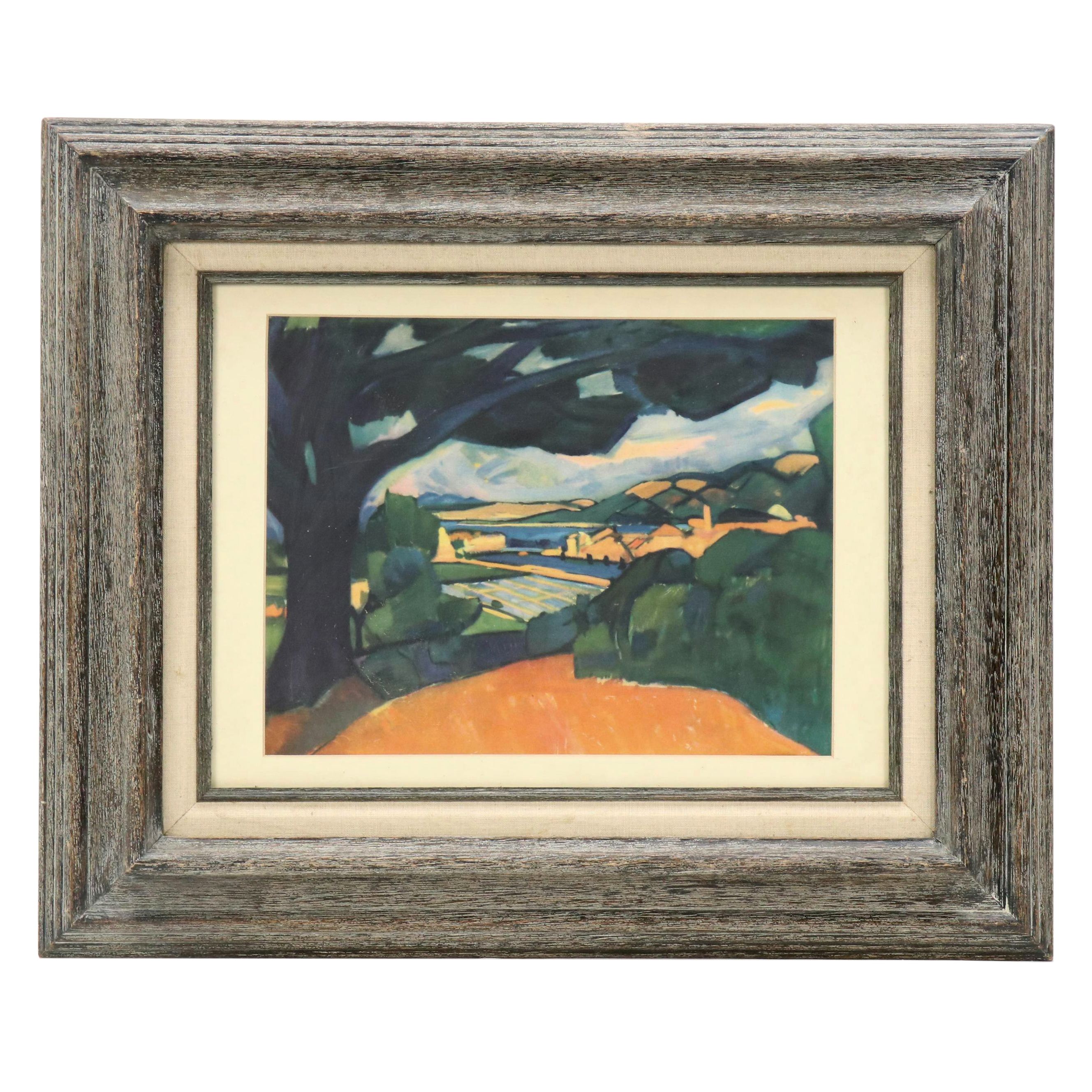 After André Derain Offset Lithograph "The Blue Oak"