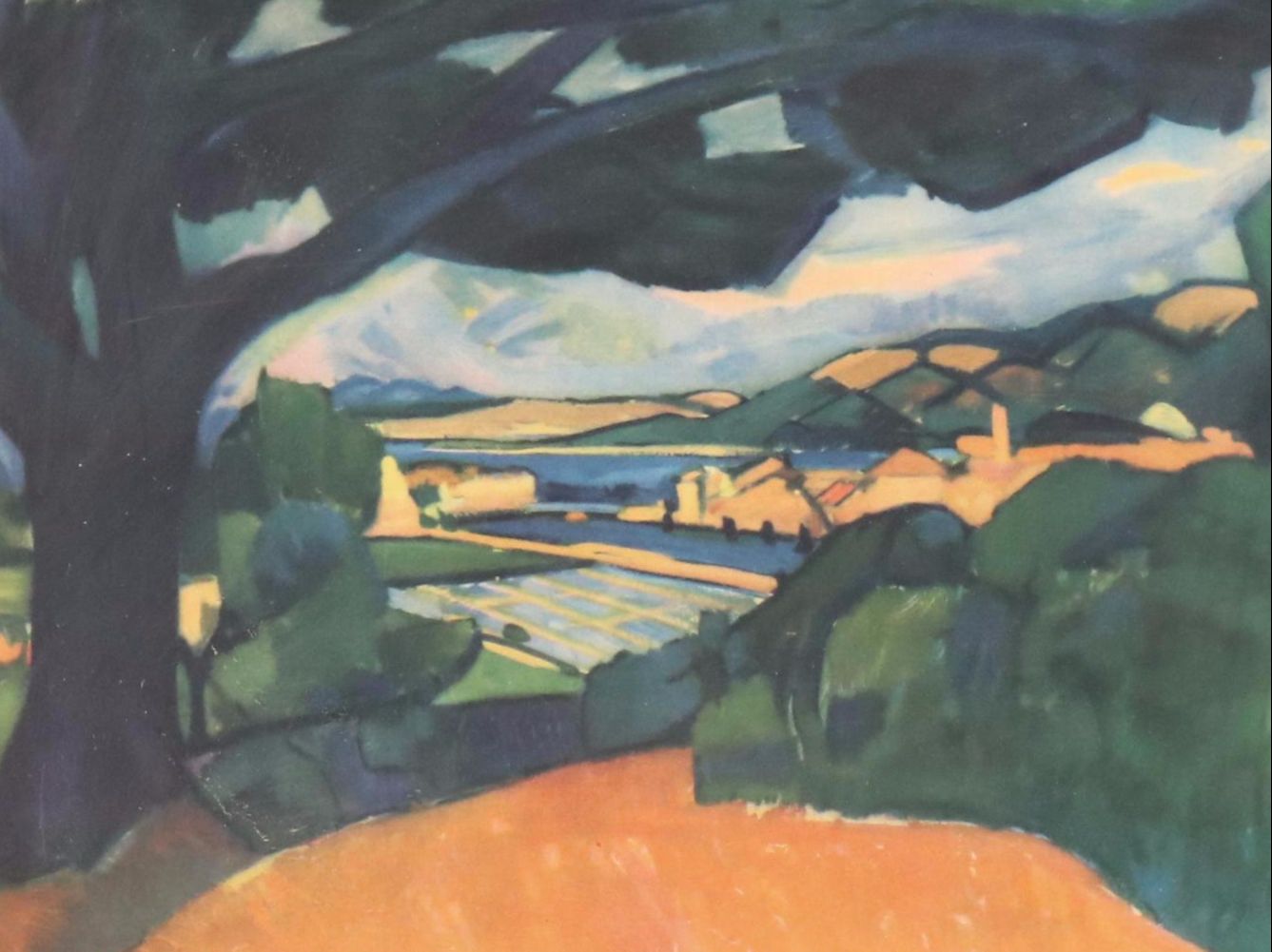 After André Derain Offset Lithograph "The Blue Oak"