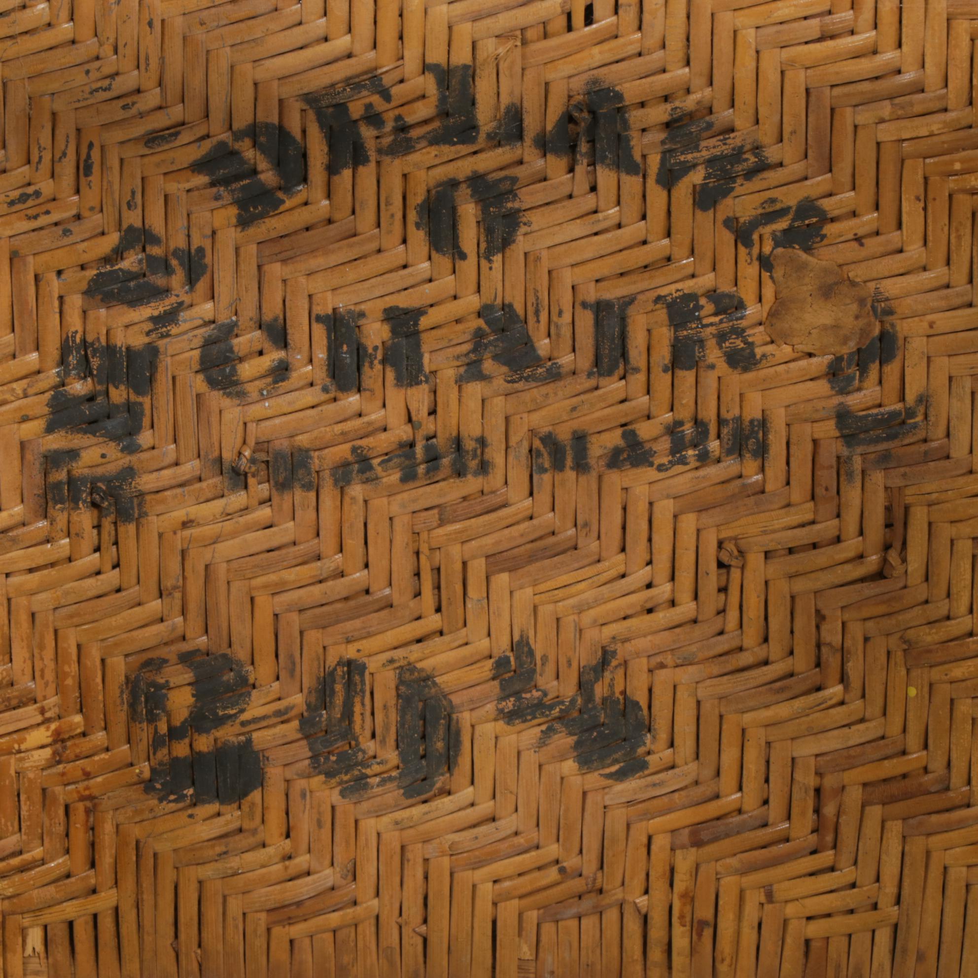 Delaware Chair Painted Ladder Back Side Chair with Woven Cane Seat