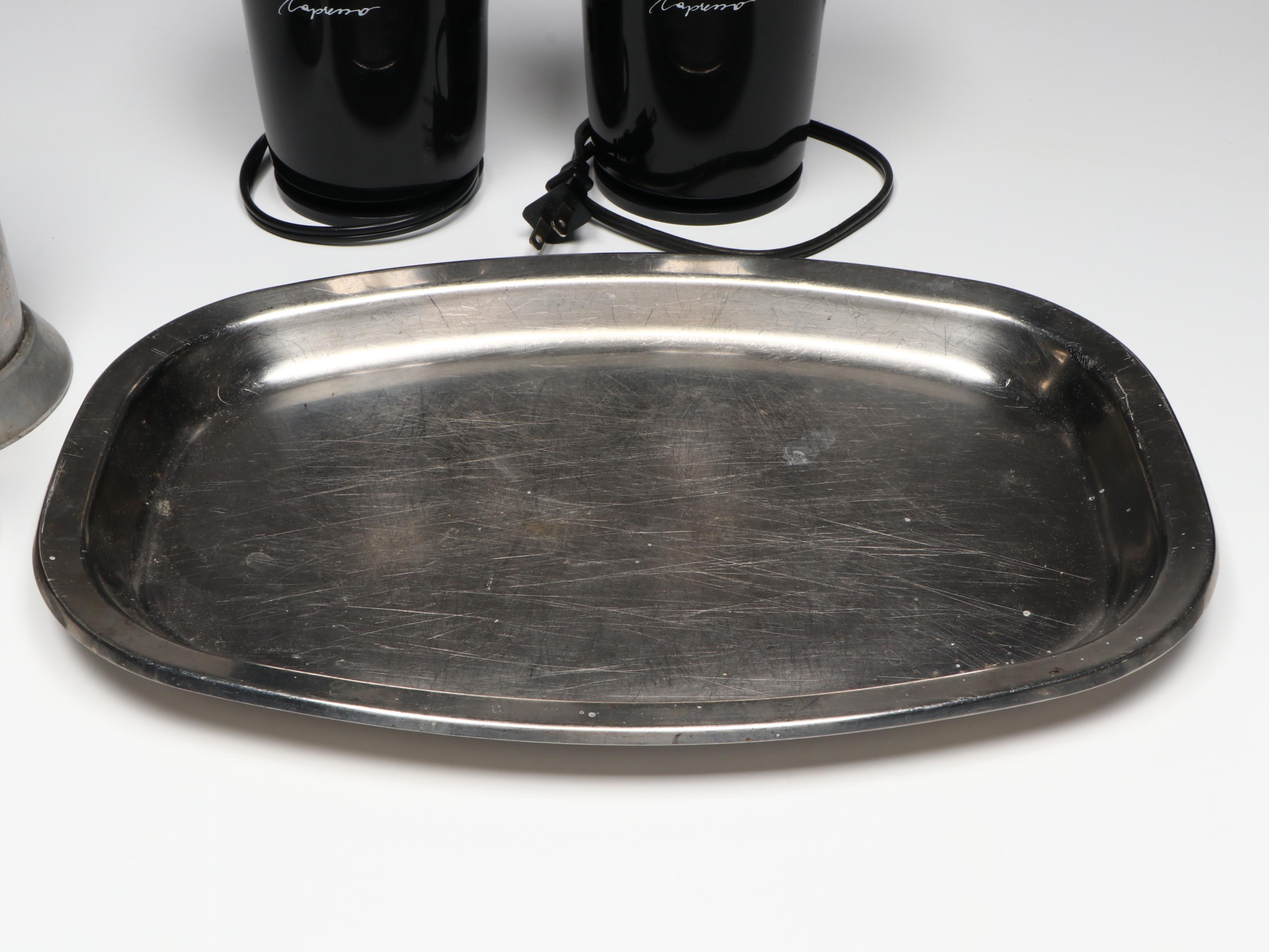 Vesuviana Espresso Maker with Bialetti Mini Express and Other Moka Pots