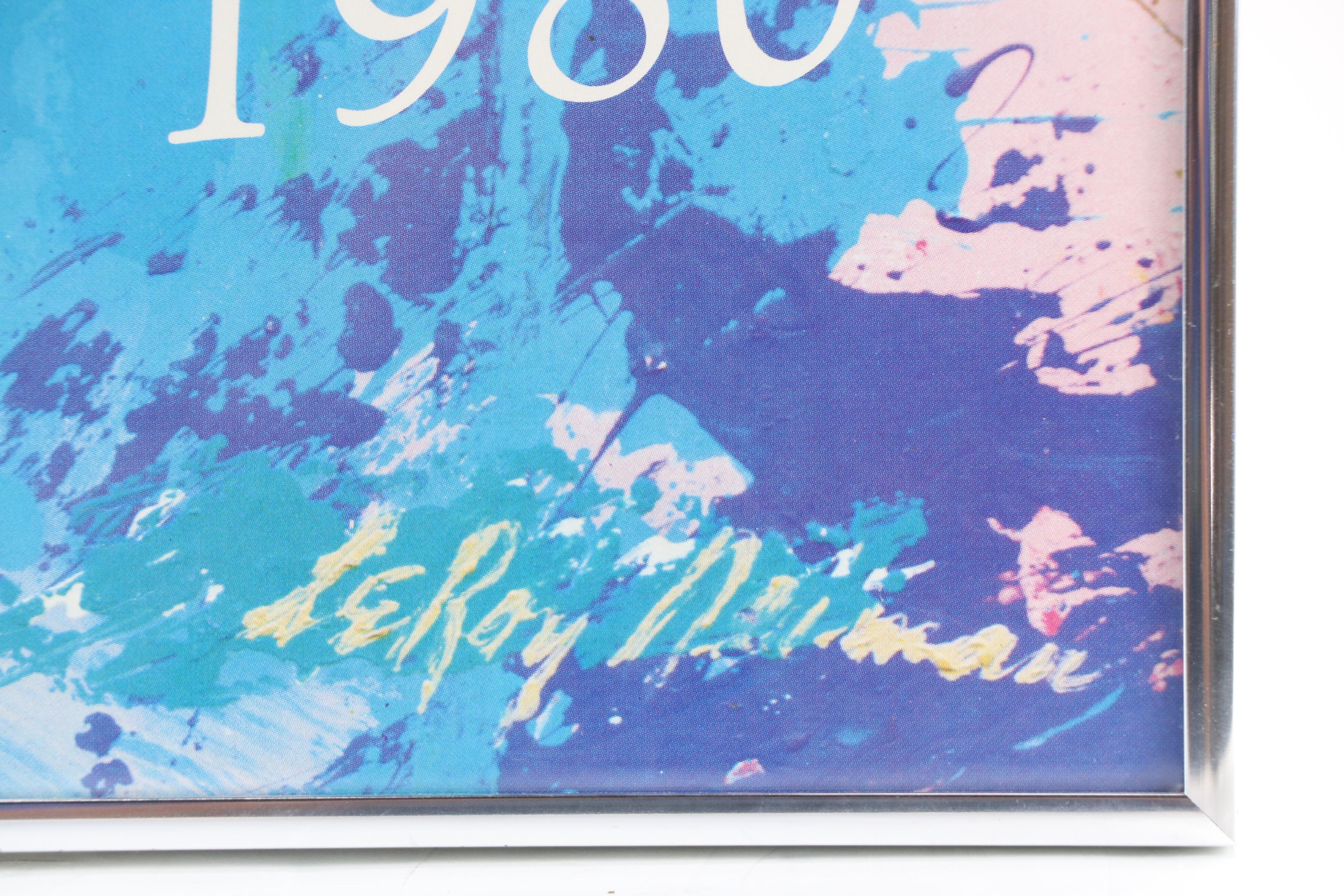 After LeRoy Neiman Offset Lithograph "XIII Olympic Winter Games" Poster