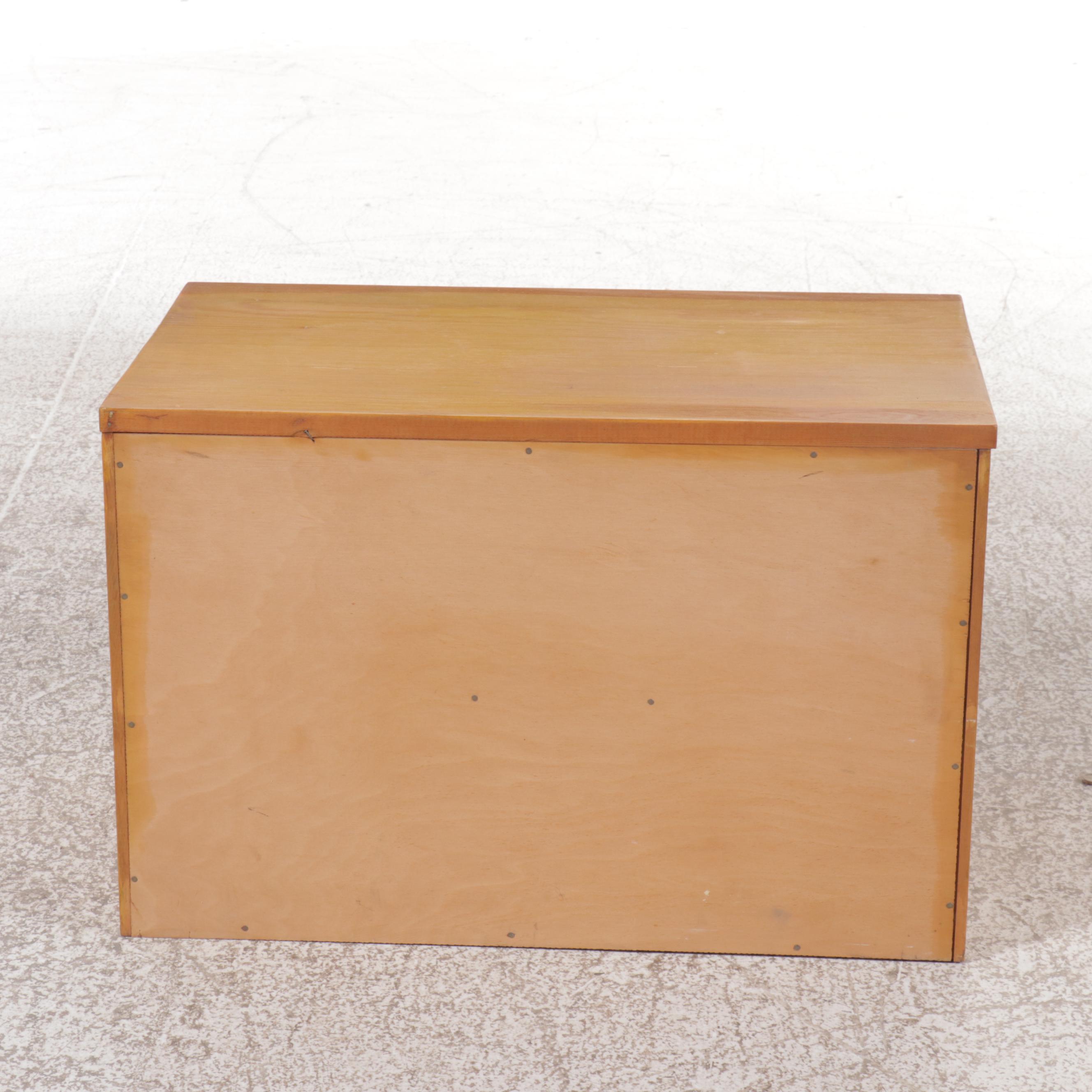 Pine Two-Drawer Chest, Late 20th Century