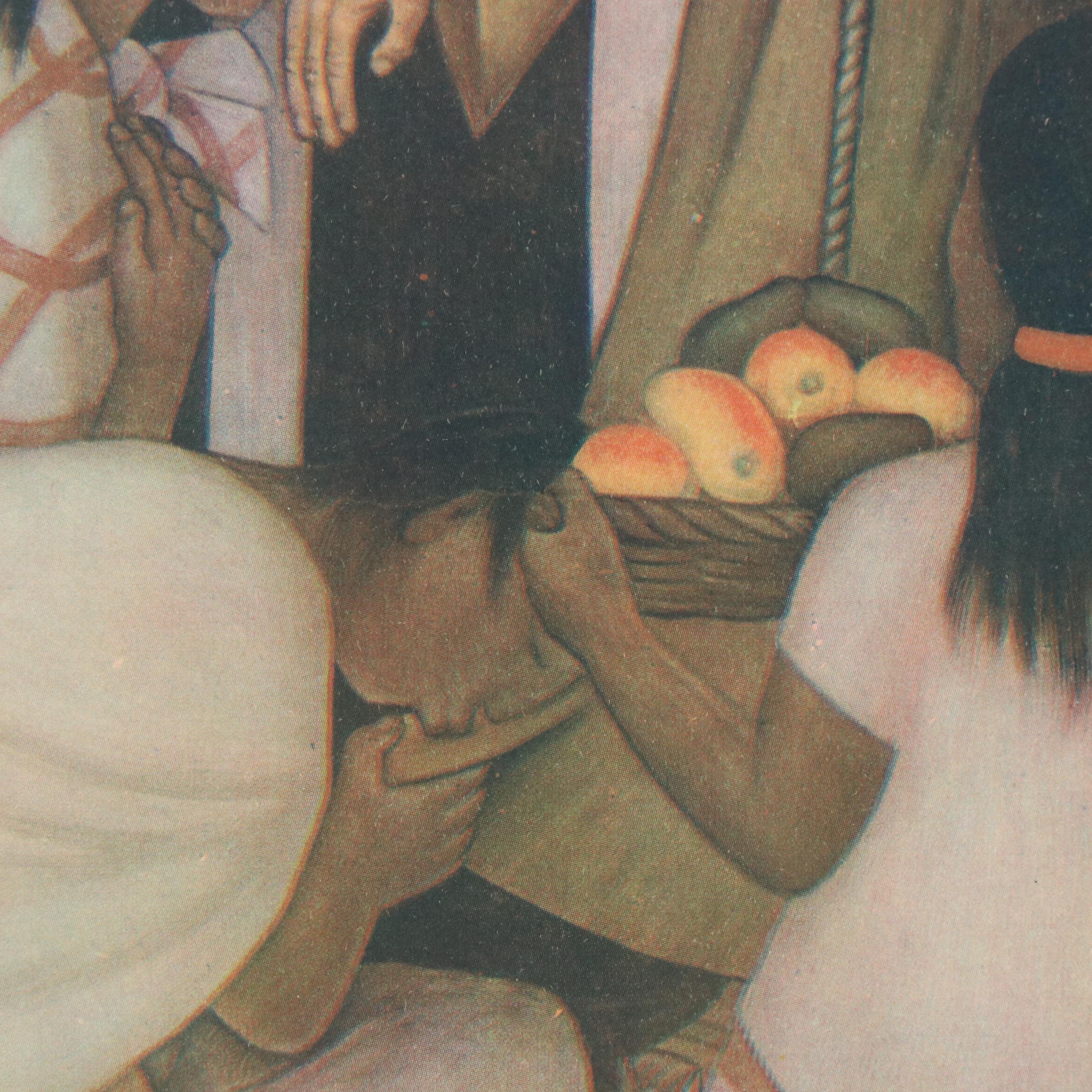 Portfolio of Diego Rivero Reproduction Prints, Mid-20th Century