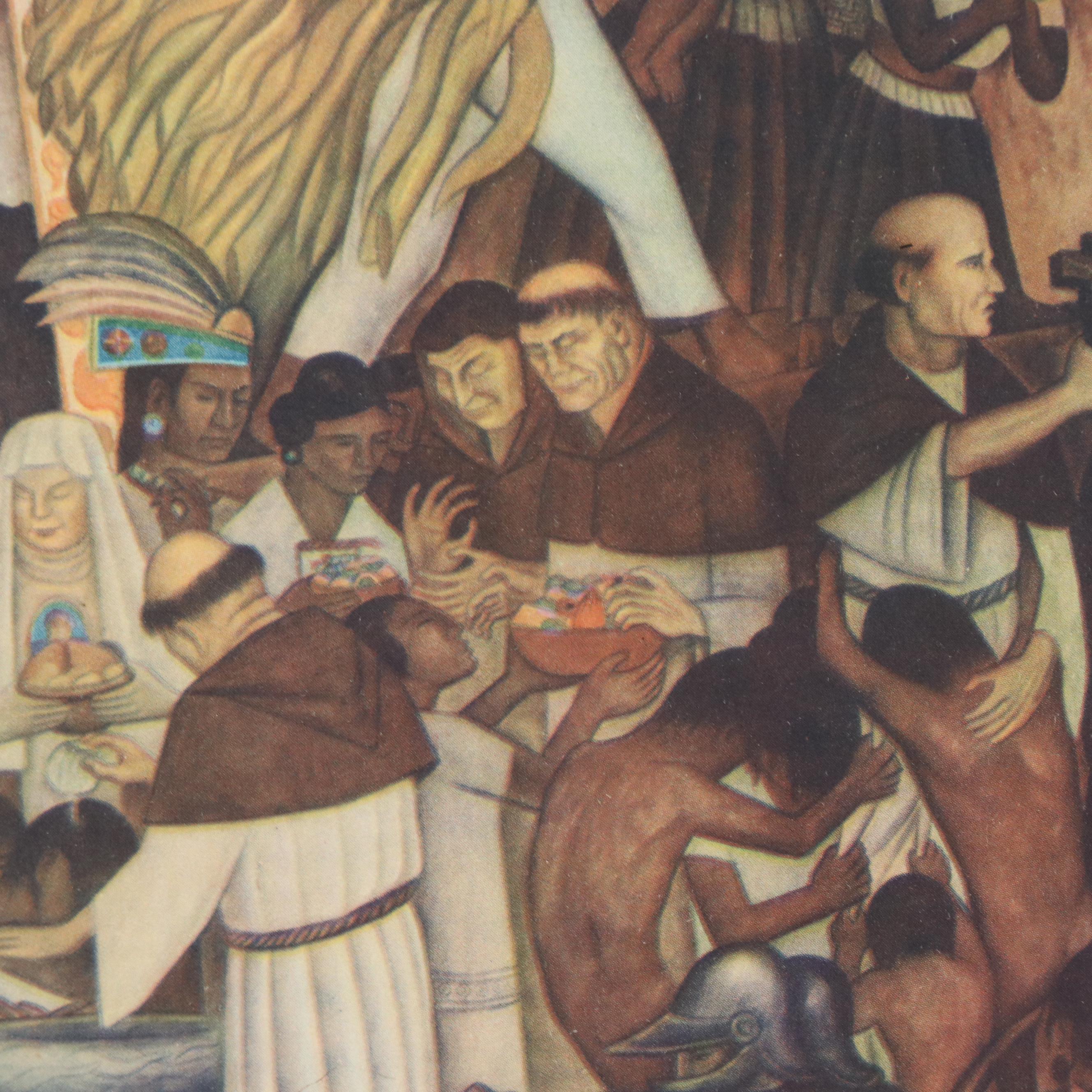 Portfolio of Diego Rivero Reproduction Prints, Mid-20th Century