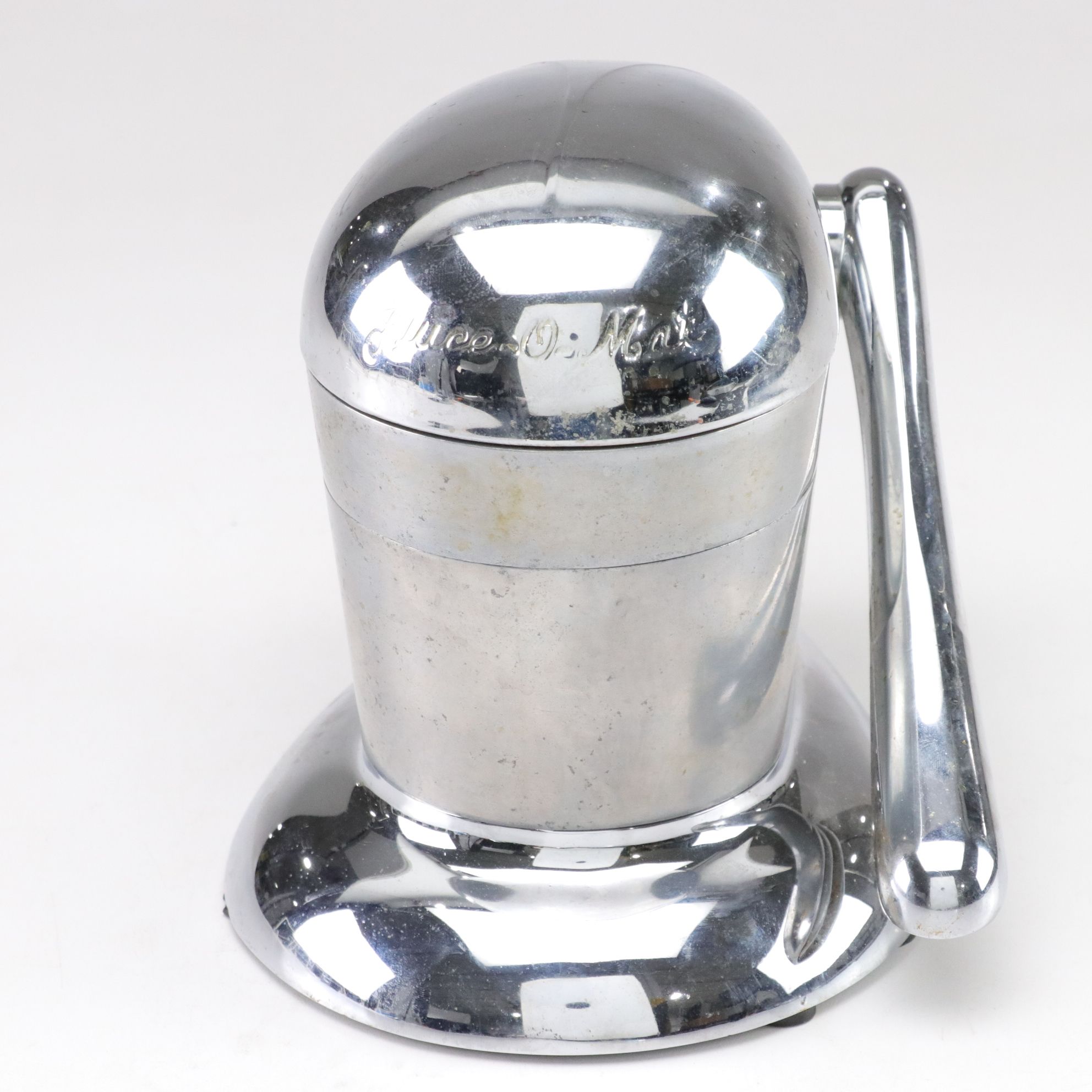 West Bend "Penguin" Hot & Cold Server with Other Chrome Appliances