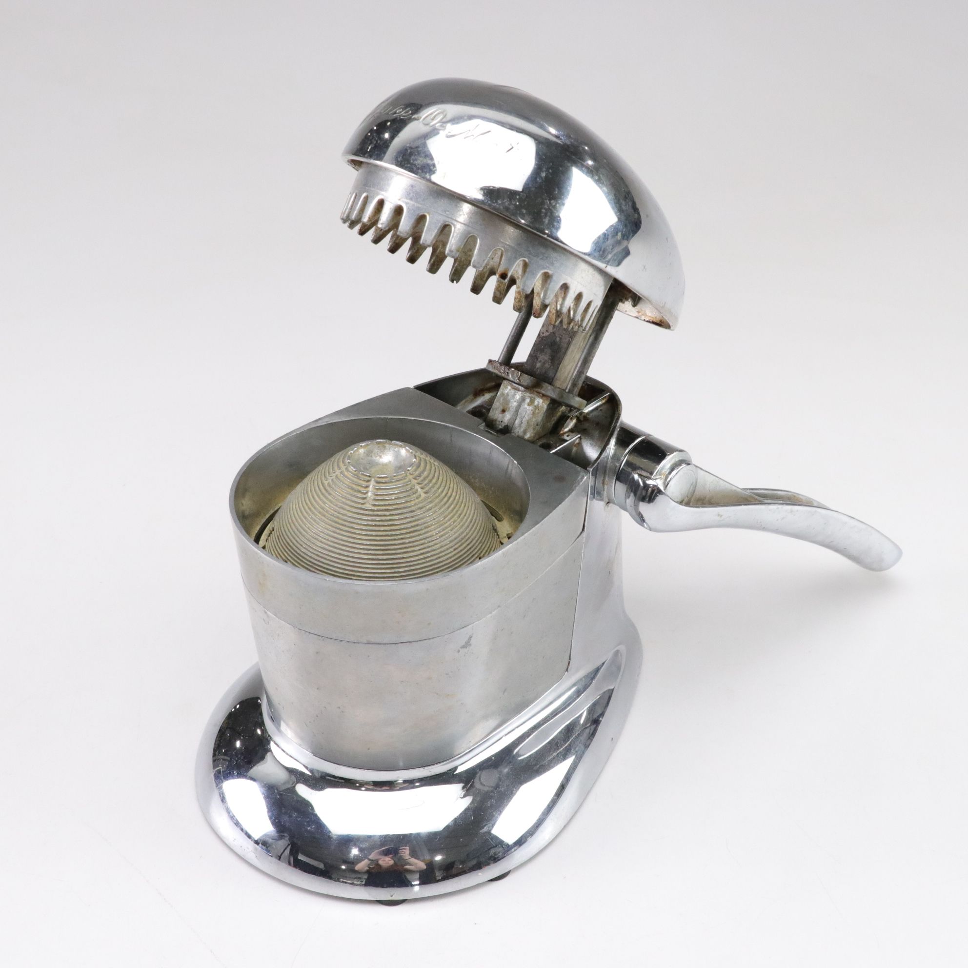 West Bend "Penguin" Hot & Cold Server with Other Chrome Appliances