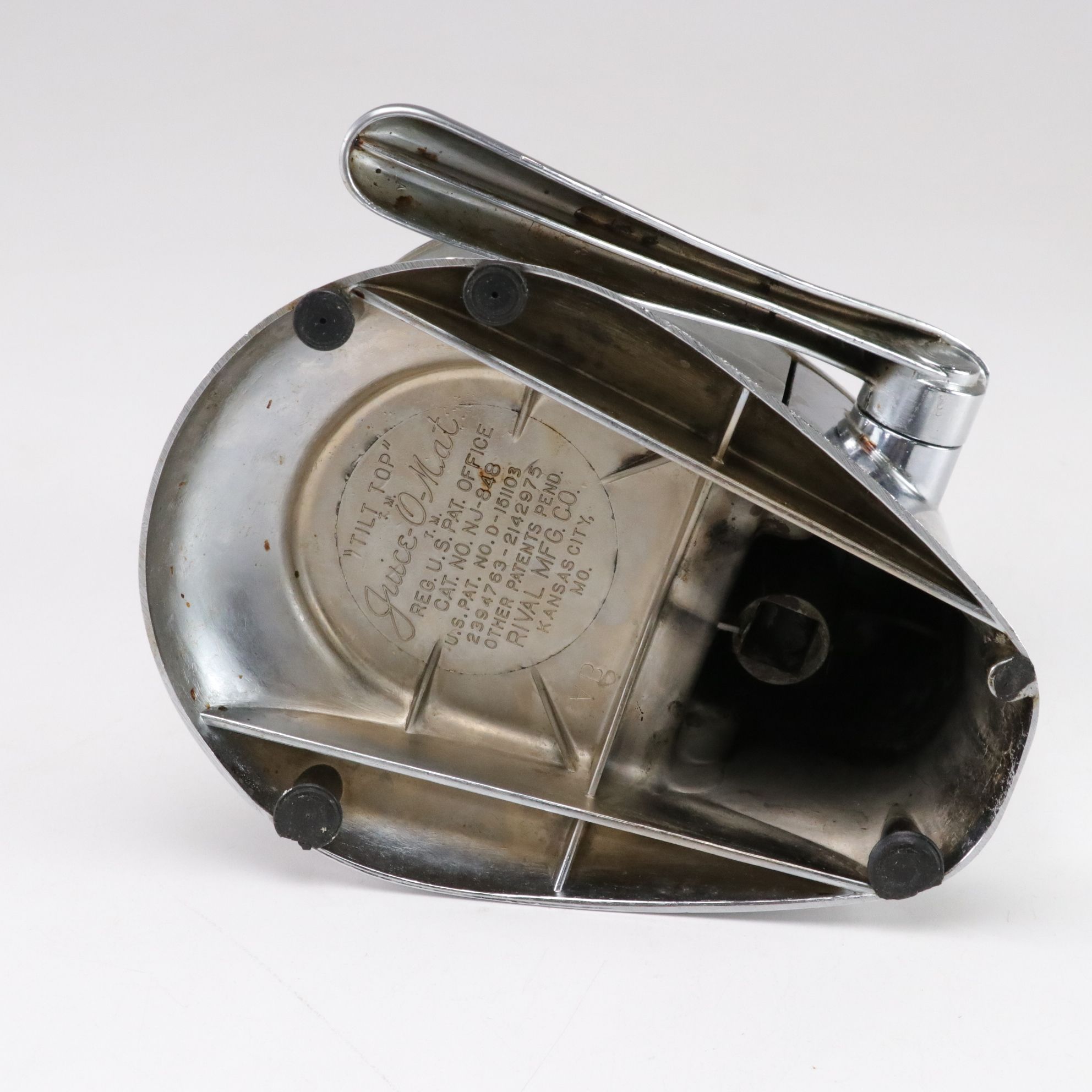 West Bend "Penguin" Hot & Cold Server with Other Chrome Appliances