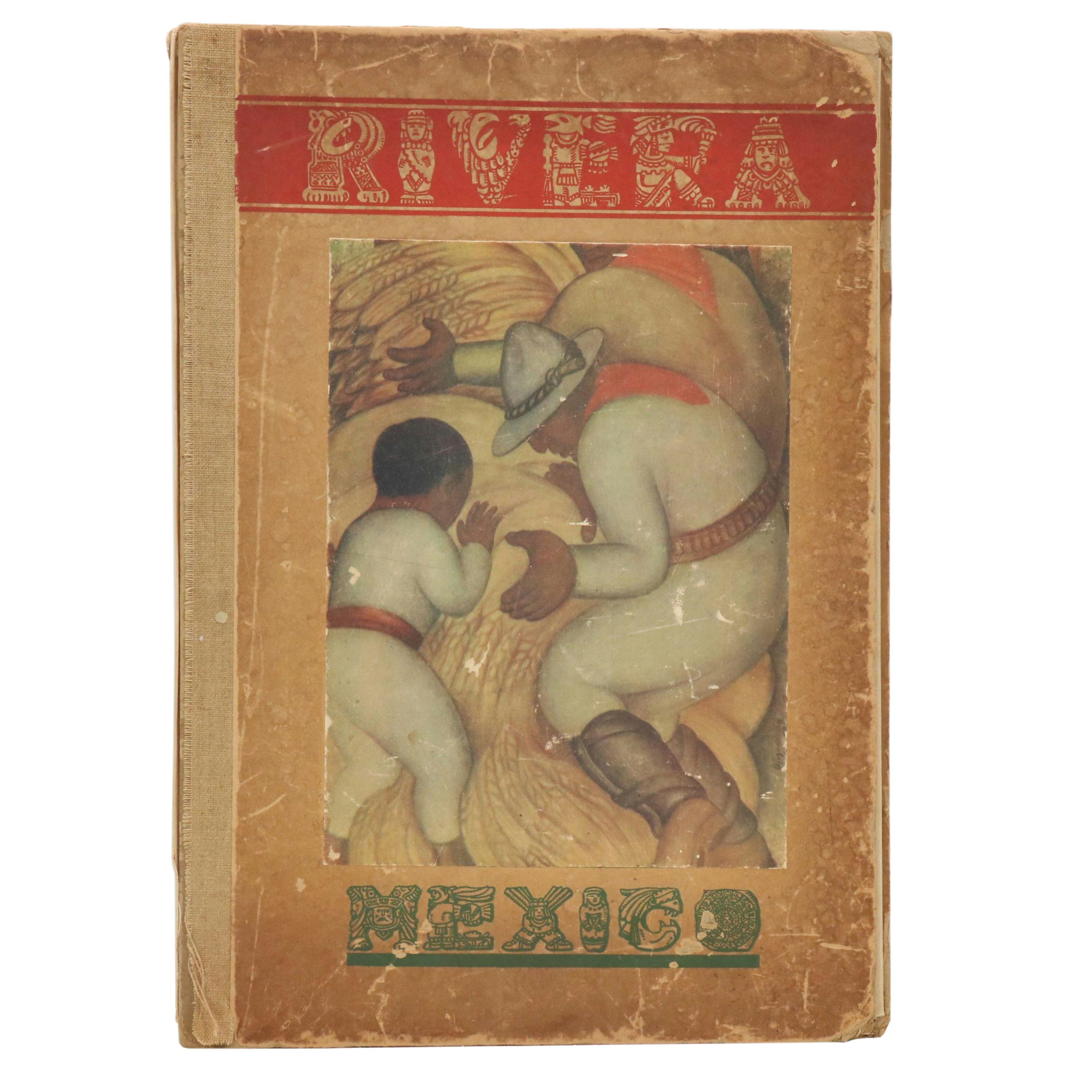 Portfolio of Diego Rivero Reproduction Prints, Mid-20th Century