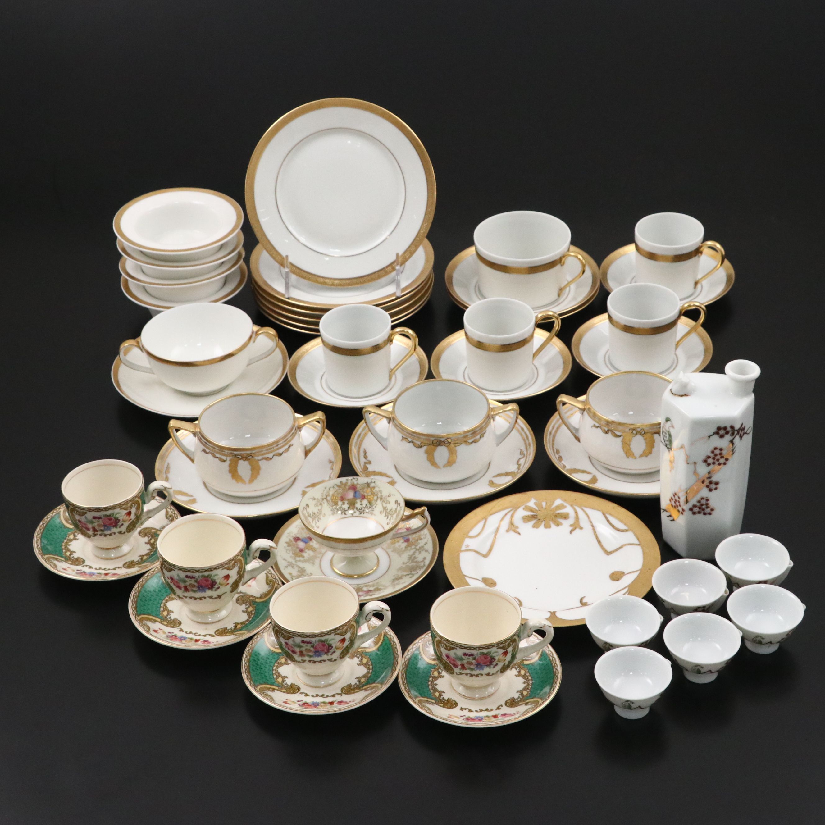 Haviland Limoges "Monceau" Dinnerware and Serving Pieces