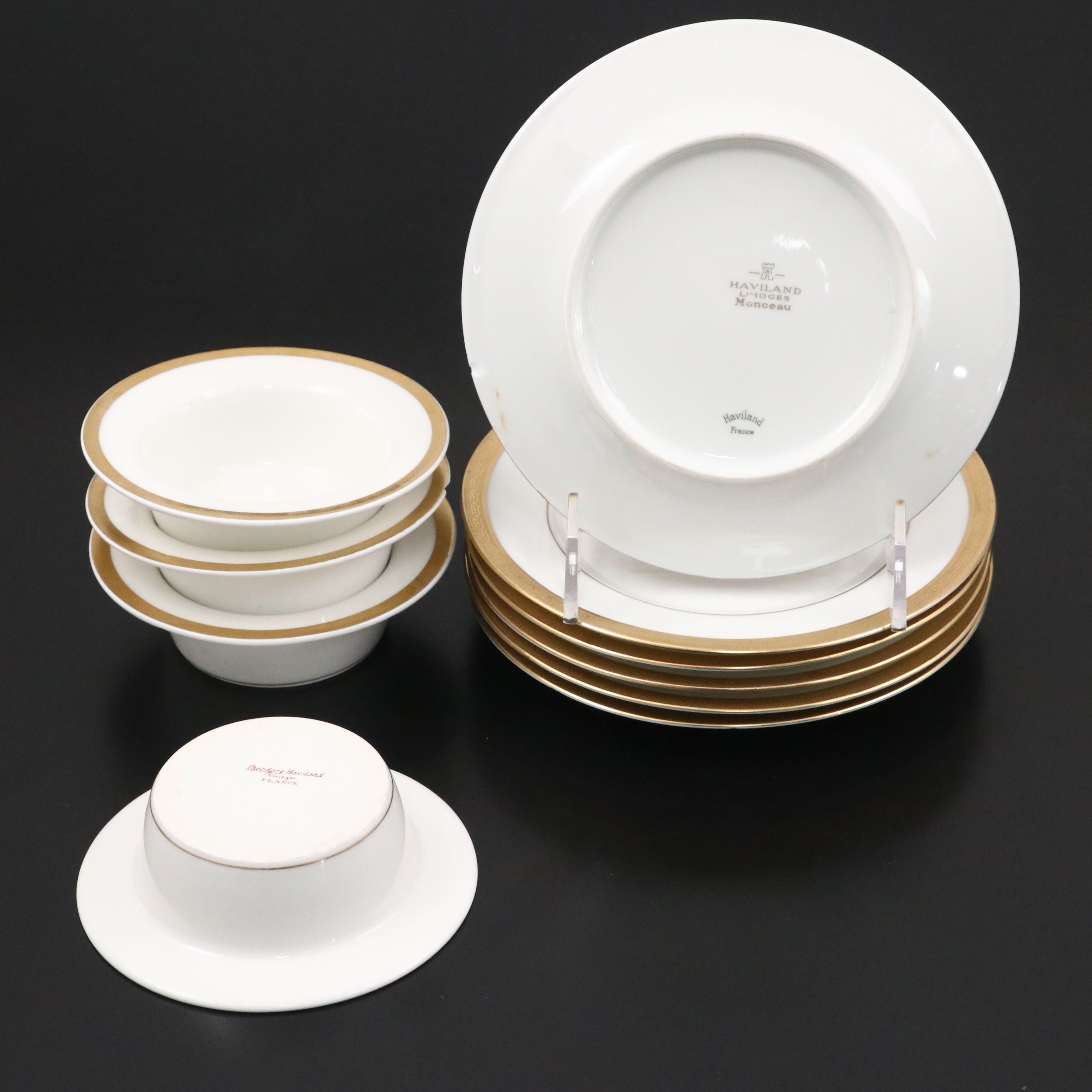 Haviland Limoges "Monceau" Dinnerware and Serving Pieces