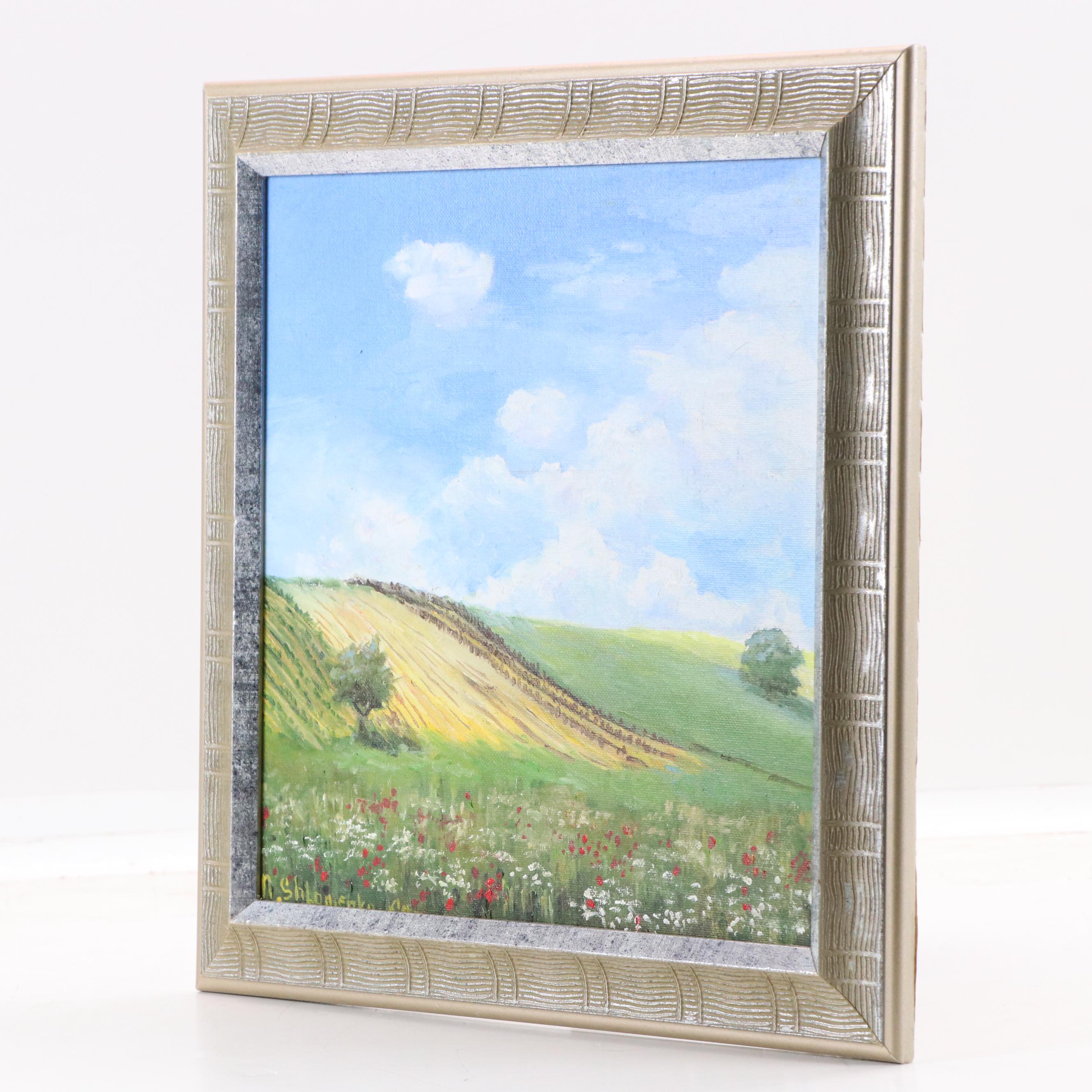 Nataliya Shlomenko Oil Painting "Landscape," 2025