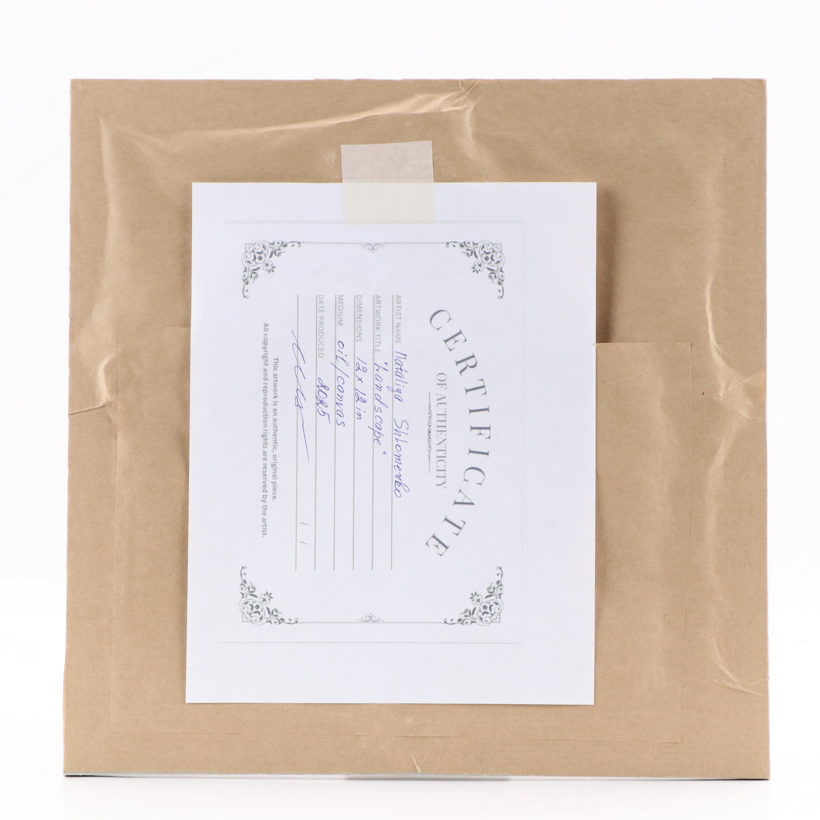 Nataliya Shlomenko Oil Painting "Landscape," 2025