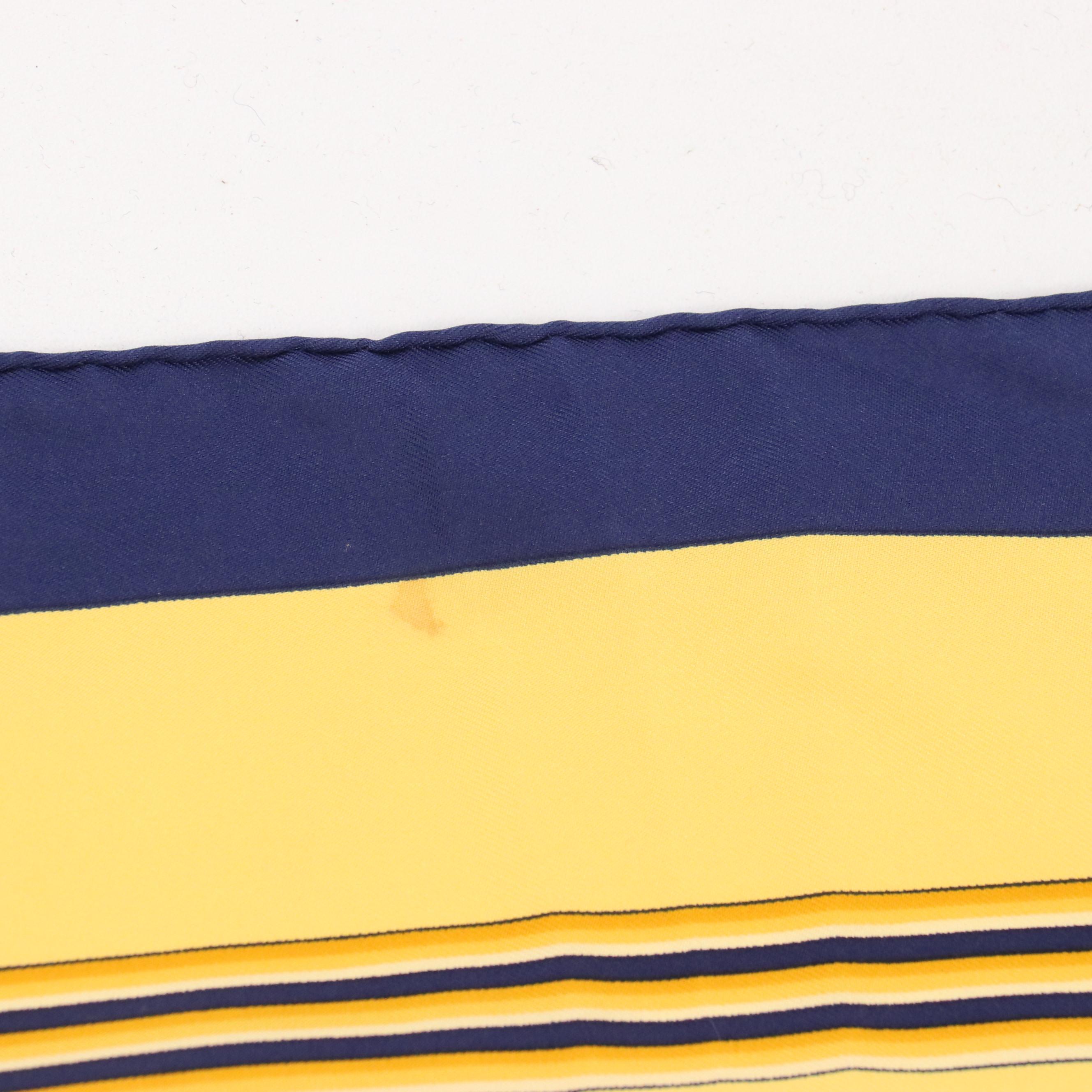 Hermès "Les Perroquets" Silk Twill Scarf 90