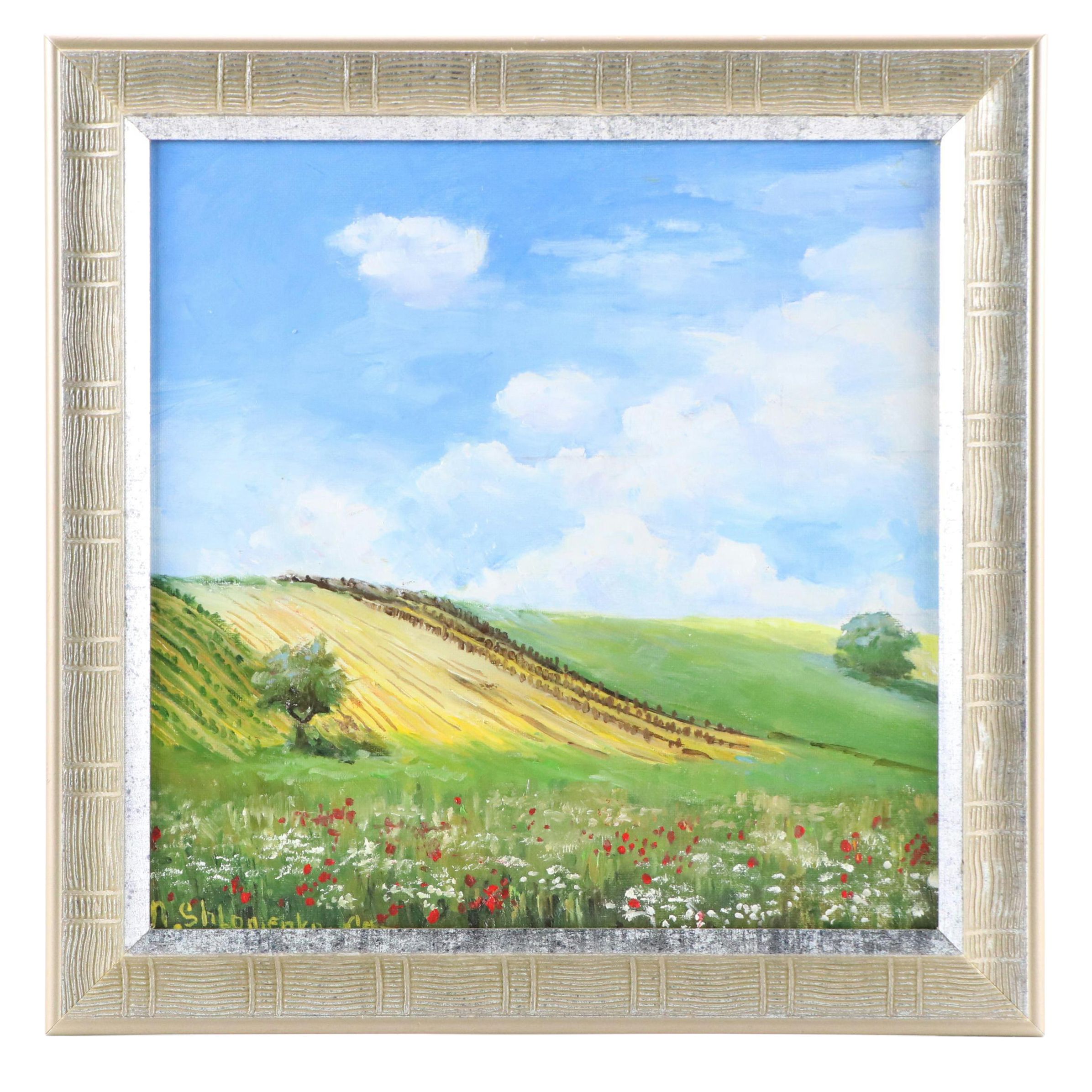 Nataliya Shlomenko Oil Painting "Landscape," 2025