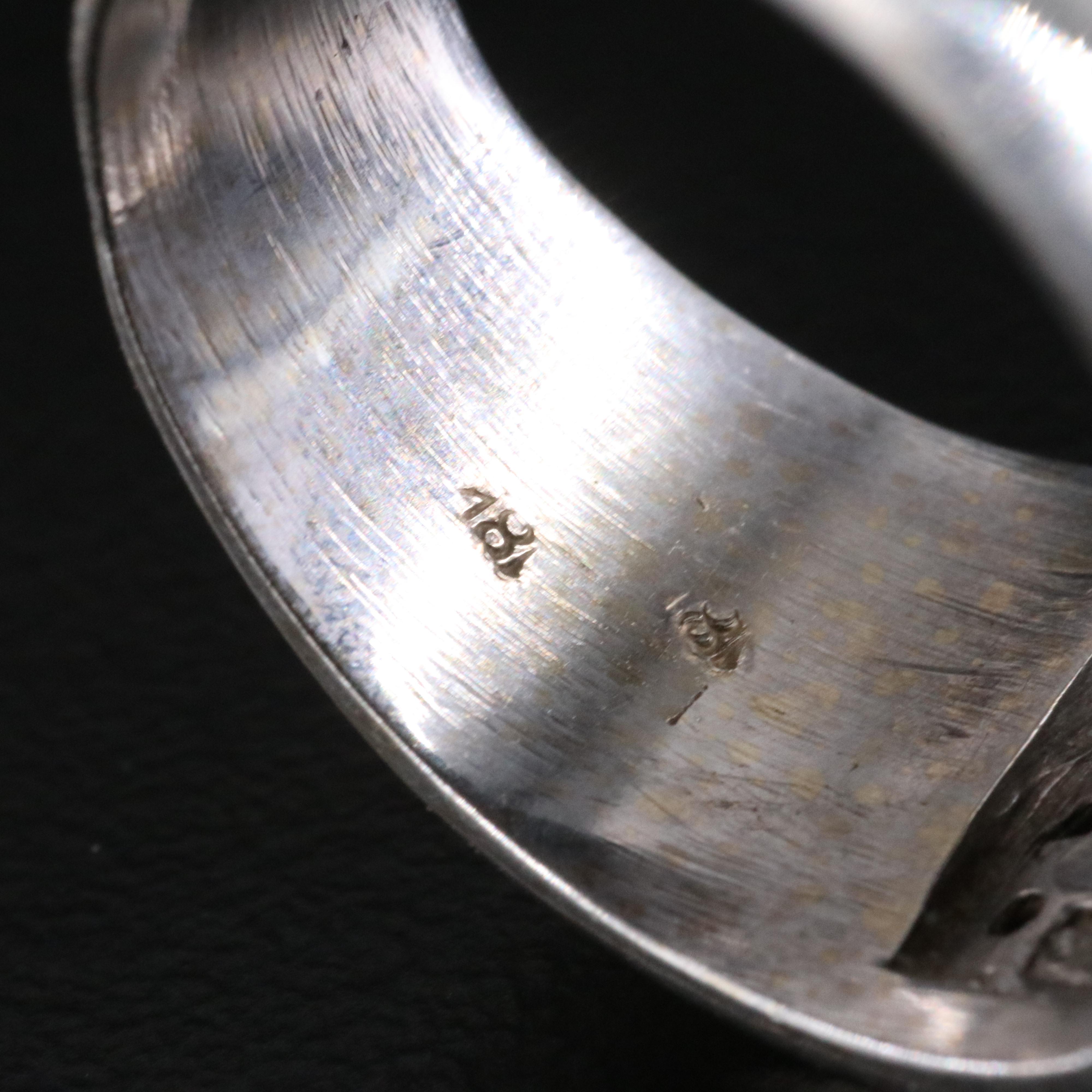 18K 6.07 CTW Lab Grown Fancy Blue Diamond Ring