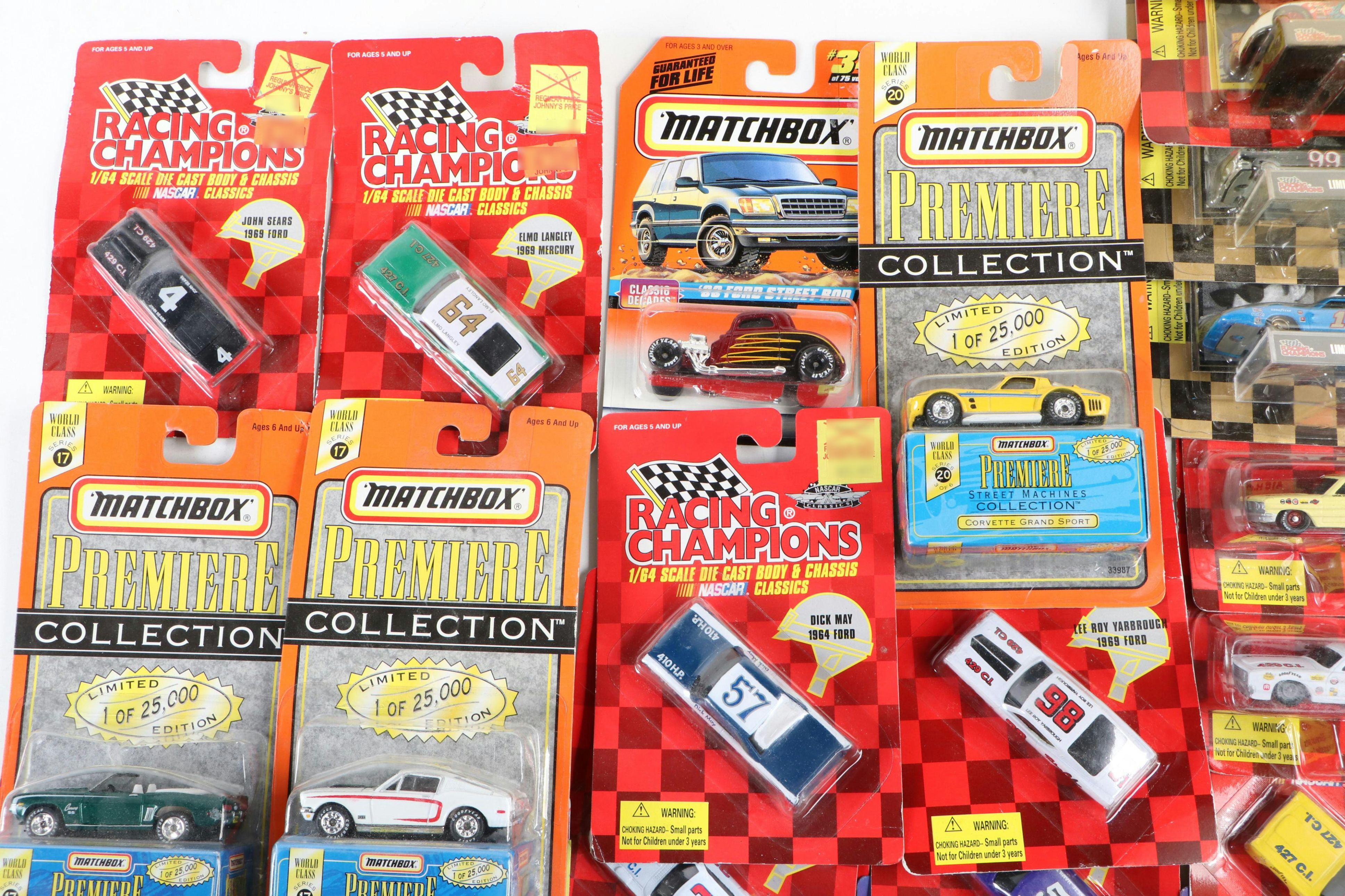Racing Champions NASCAR Classics, Speed Rebels, Matchbox and More Toy Cars