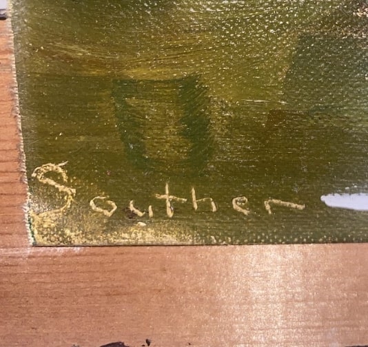 Mexican School Oil Painting of Three Women Near Coast