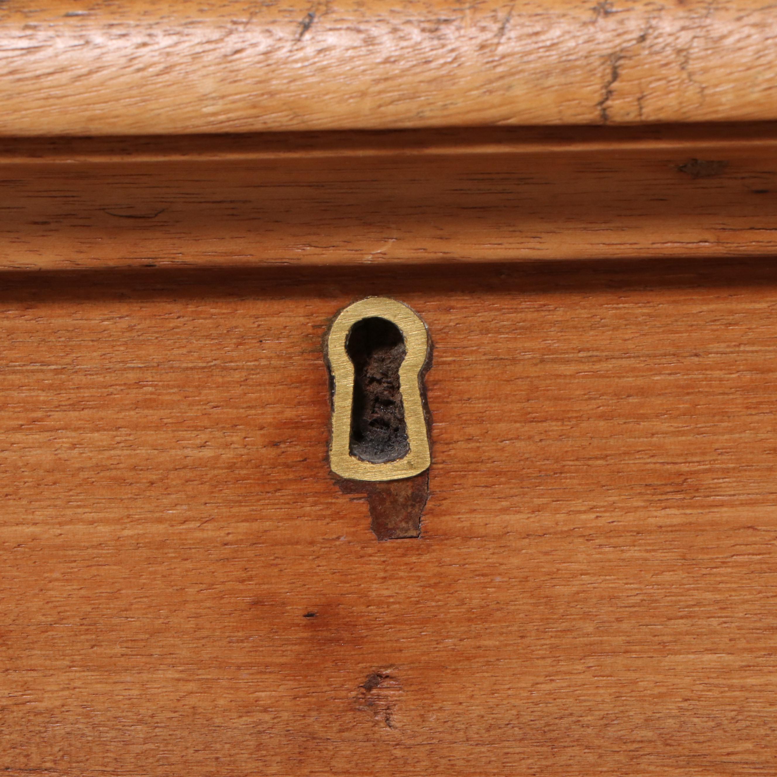 American Primitive Walnut and Cedar Blanket Chest