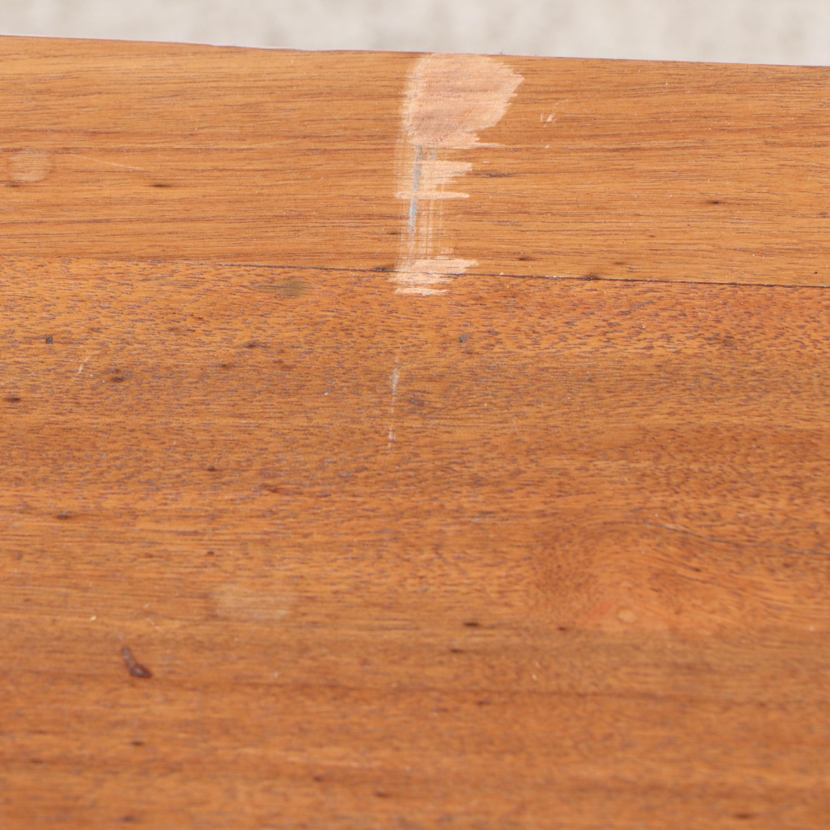 American Primitive Walnut and Cedar Blanket Chest