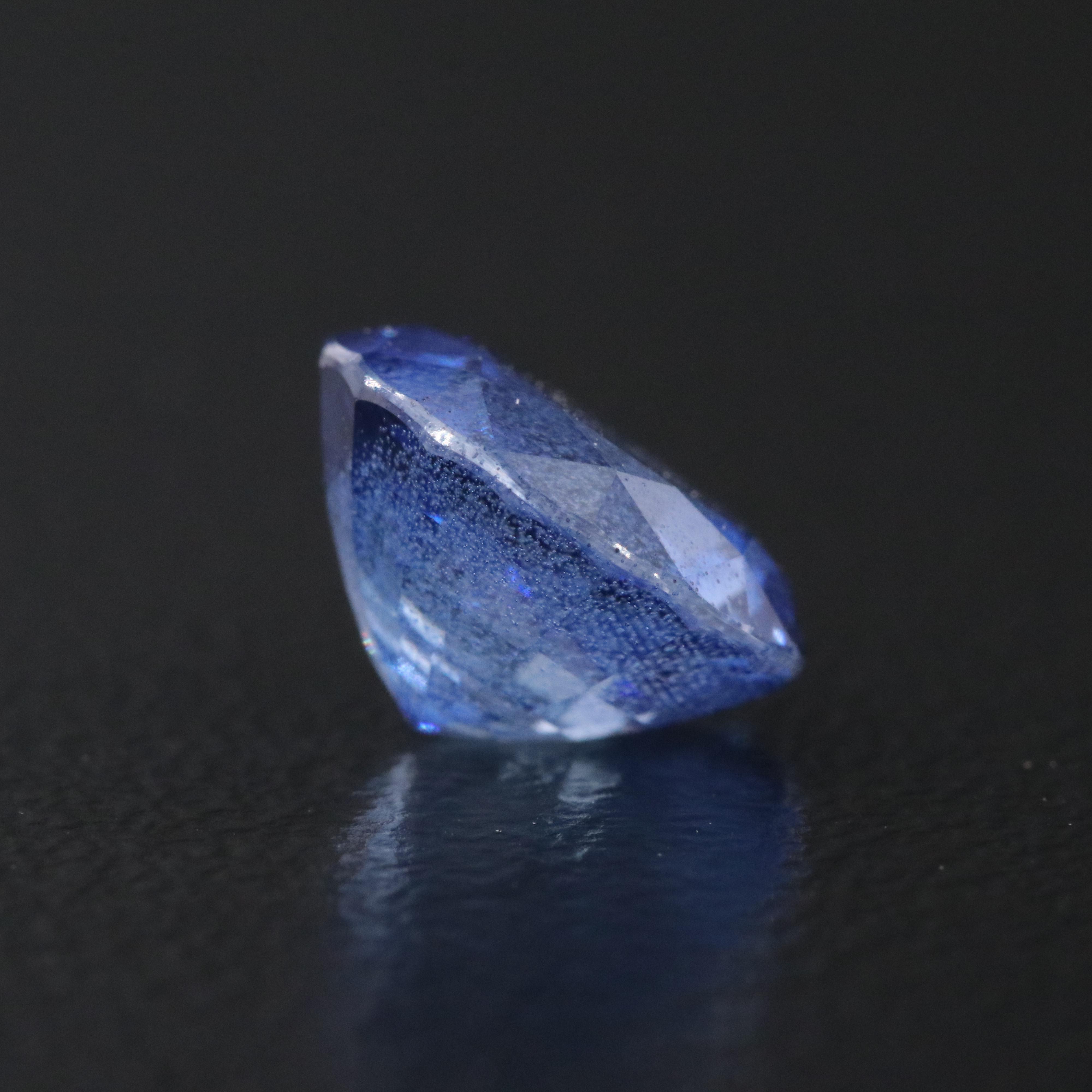 Loose 2.64 CT Lab Grown Sapphire