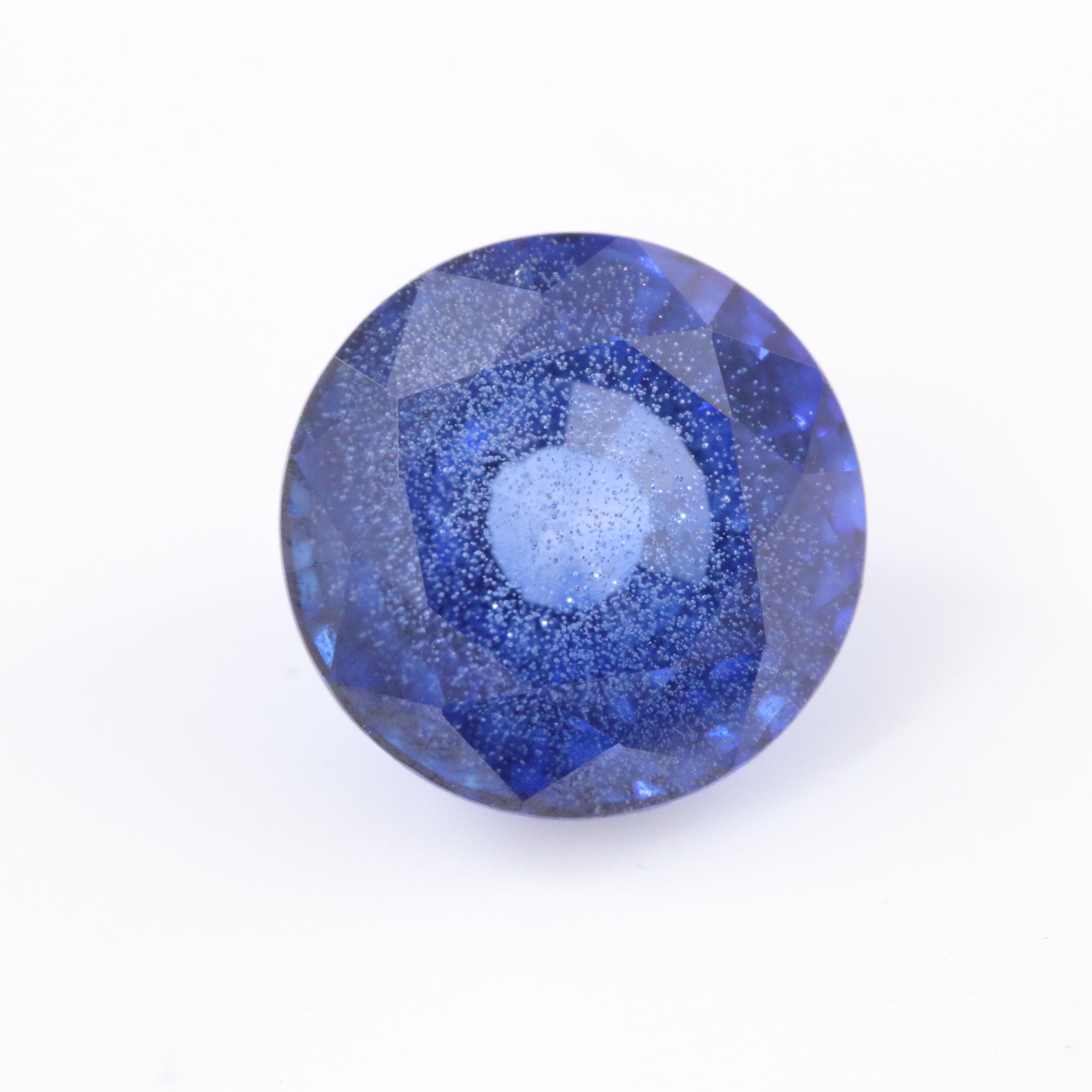 Loose 2.64 CT Lab Grown Sapphire